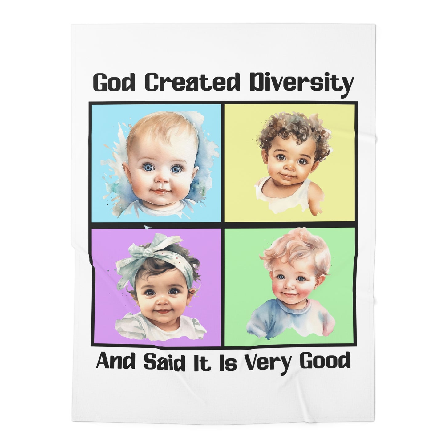 Baby Swaddle Blanket, Diversity, Faith-Based