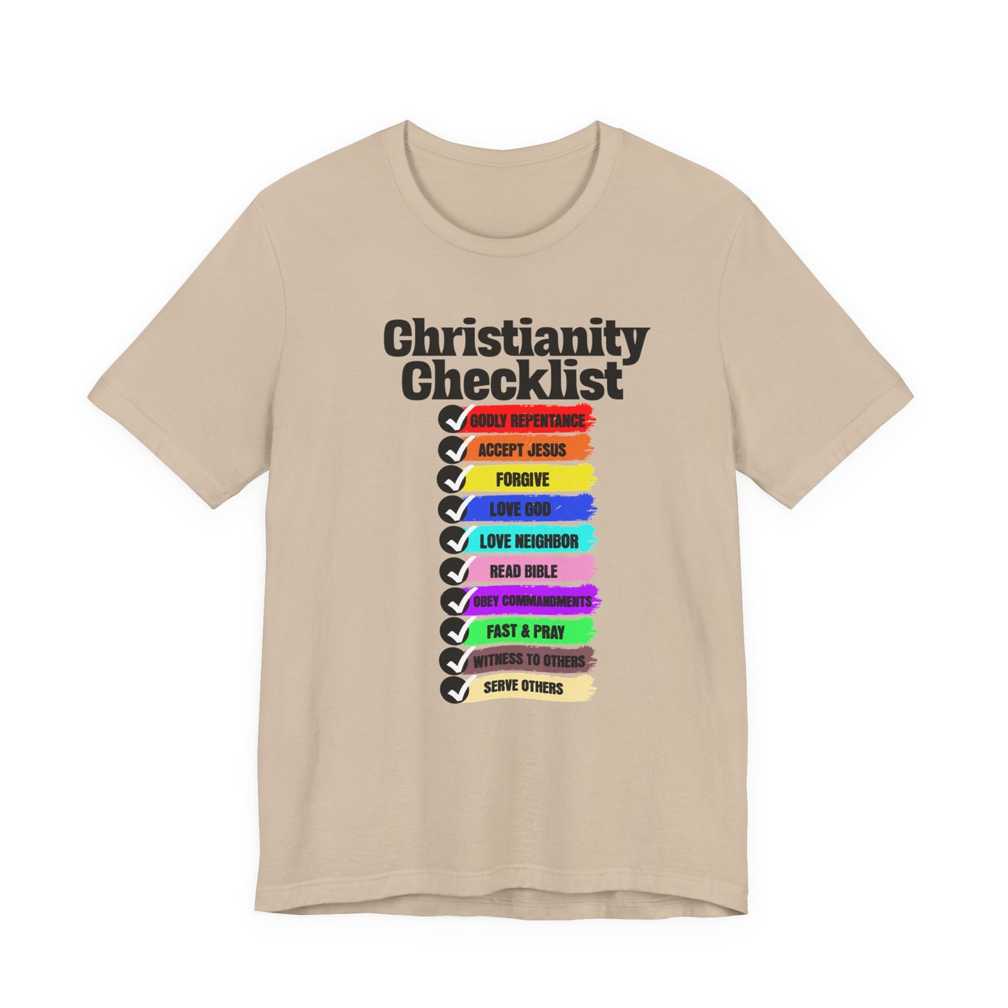 Christianity Checklist, Faith-Based, Repentance