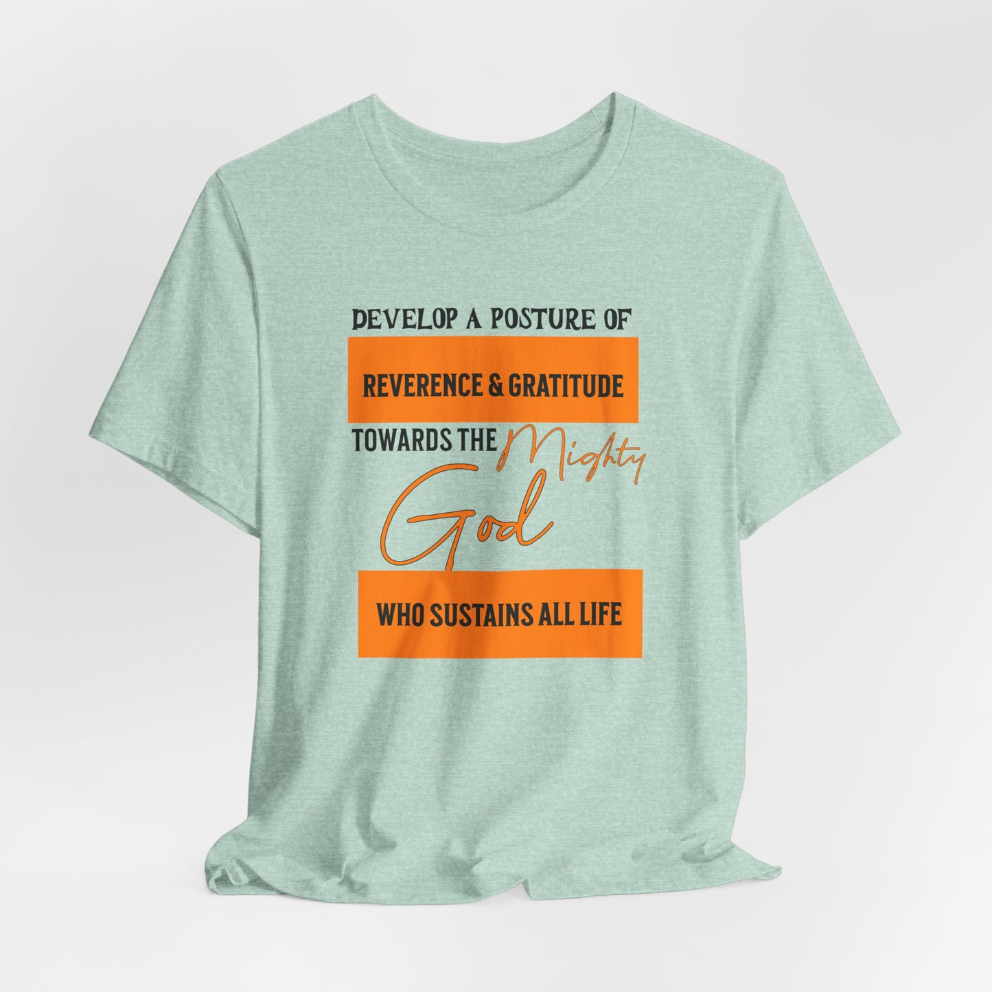 Develop a Posture for the Mighty God, Christian, Faith-Based, Repentance