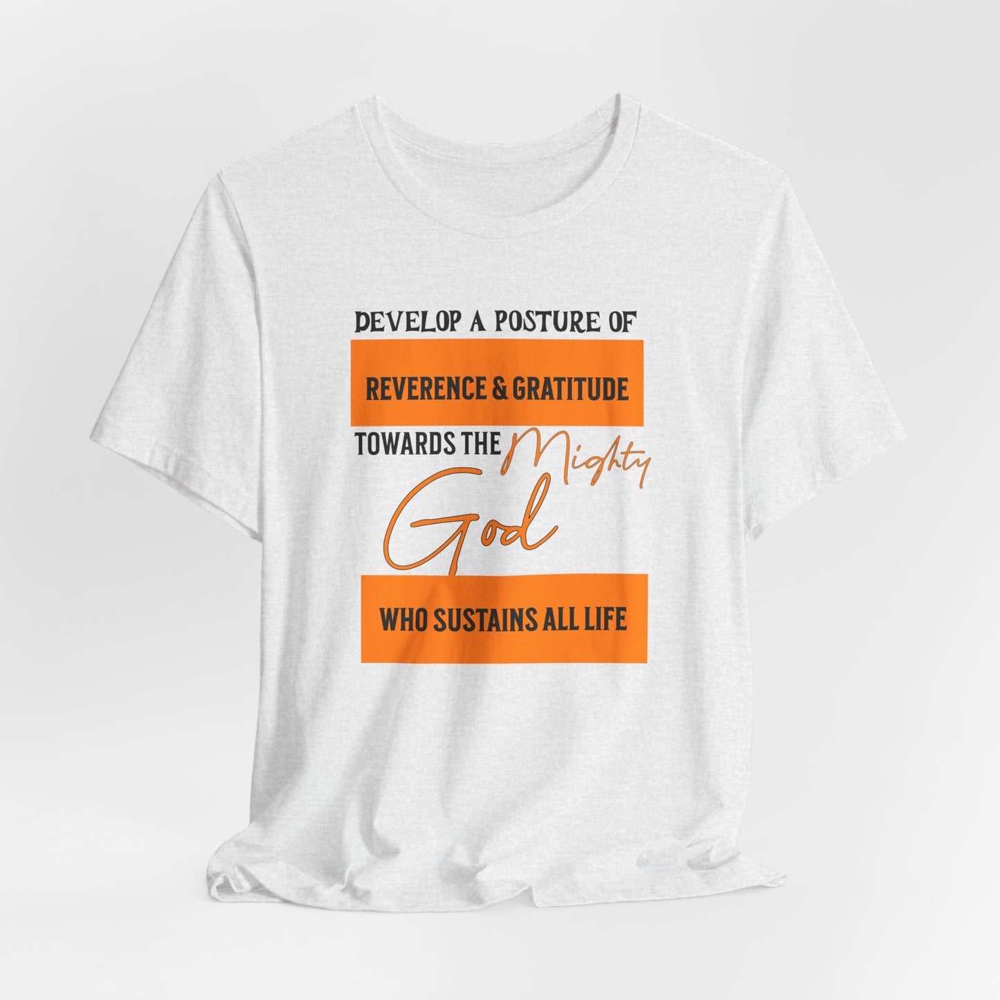 Develop a Posture for the Mighty God, Christian, Faith-Based, Repentance