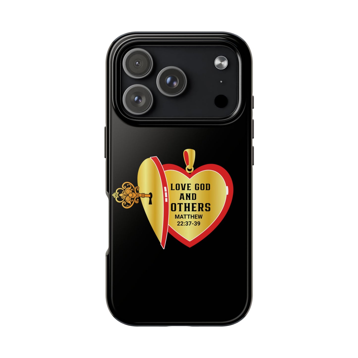 Love God & Others, Phone Case, Christian, Faith-Based