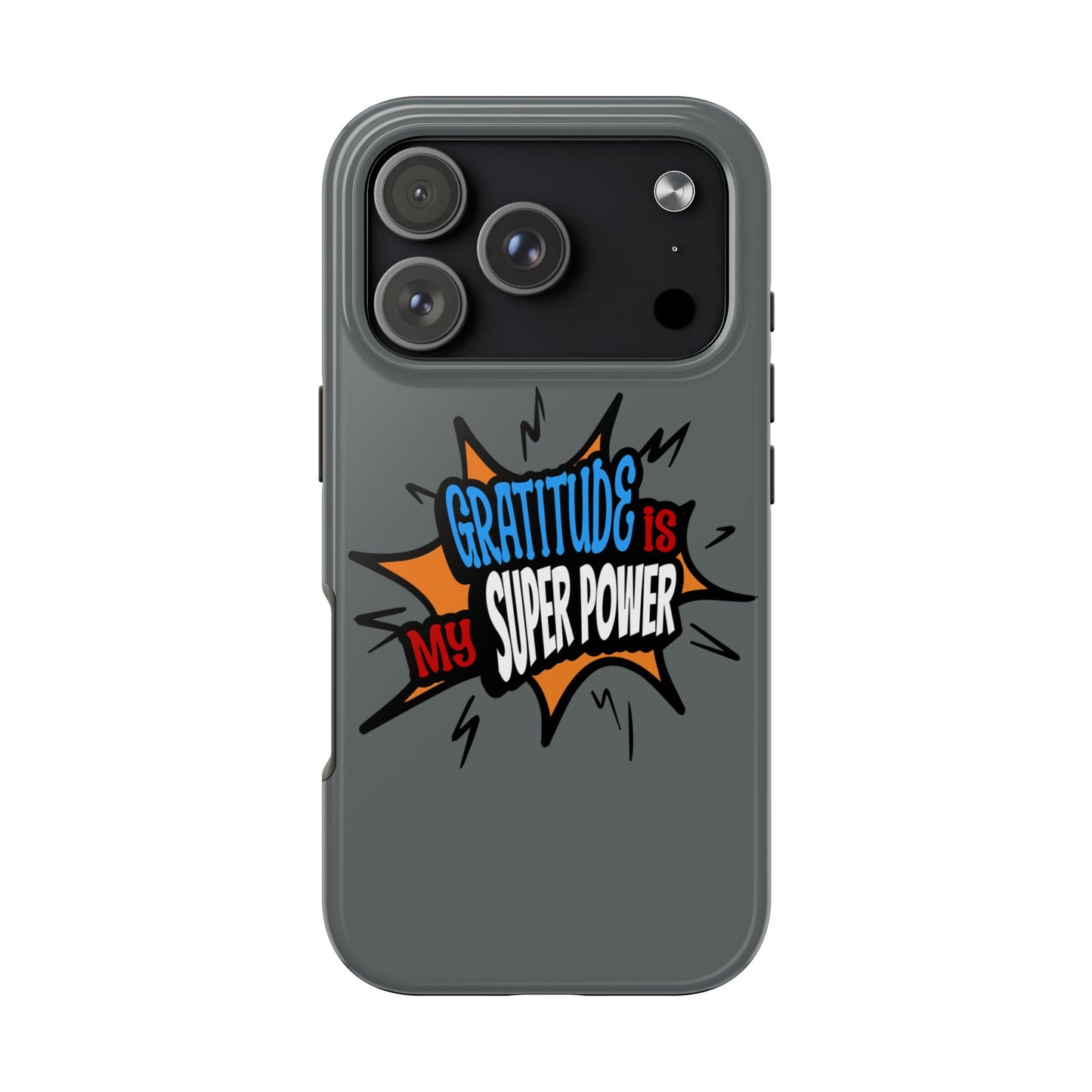 Gratitude is My Superpower, Phone Case, Christian, Faith-Based