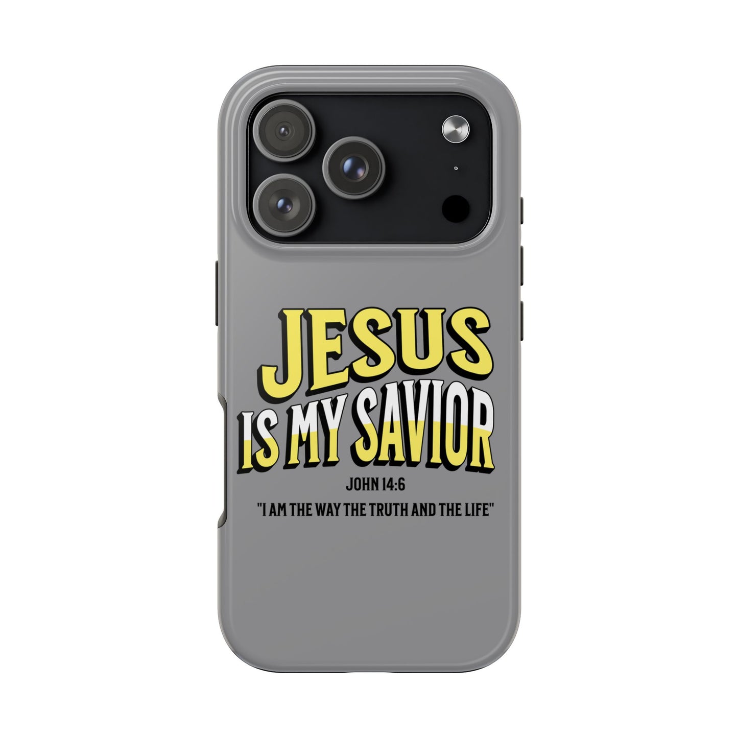 Jesus Is My Savior, Phone Case, Christian, Faith-Based