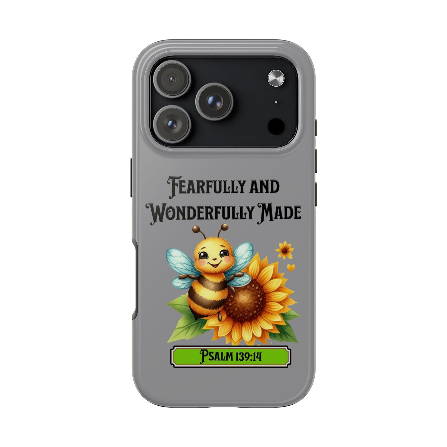 Fearfully and Wonderfully Made, Phone Case, Christian, Faith-Based