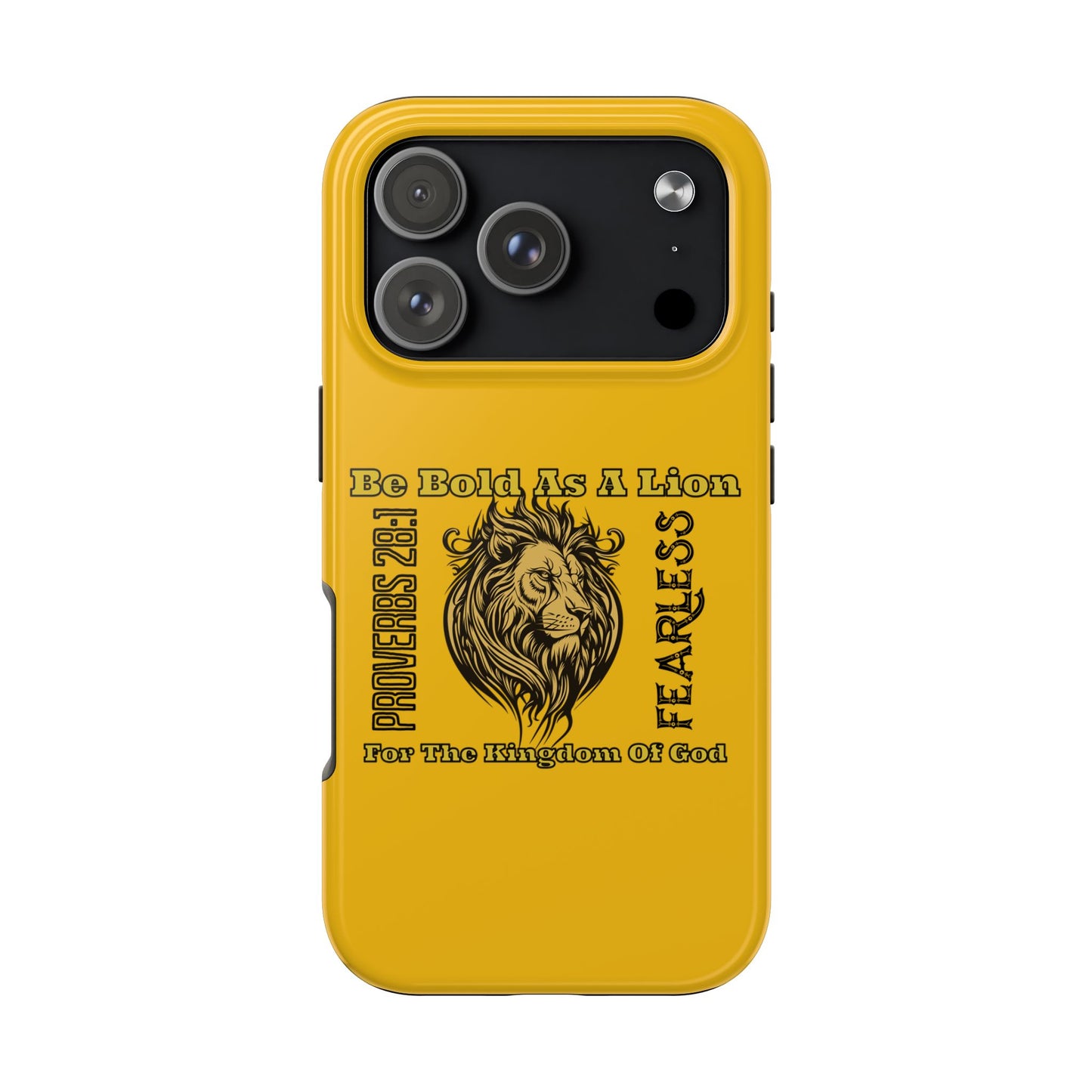 Be Bold For the Kingdom of God, Phone Case, Christian, Faith-Based