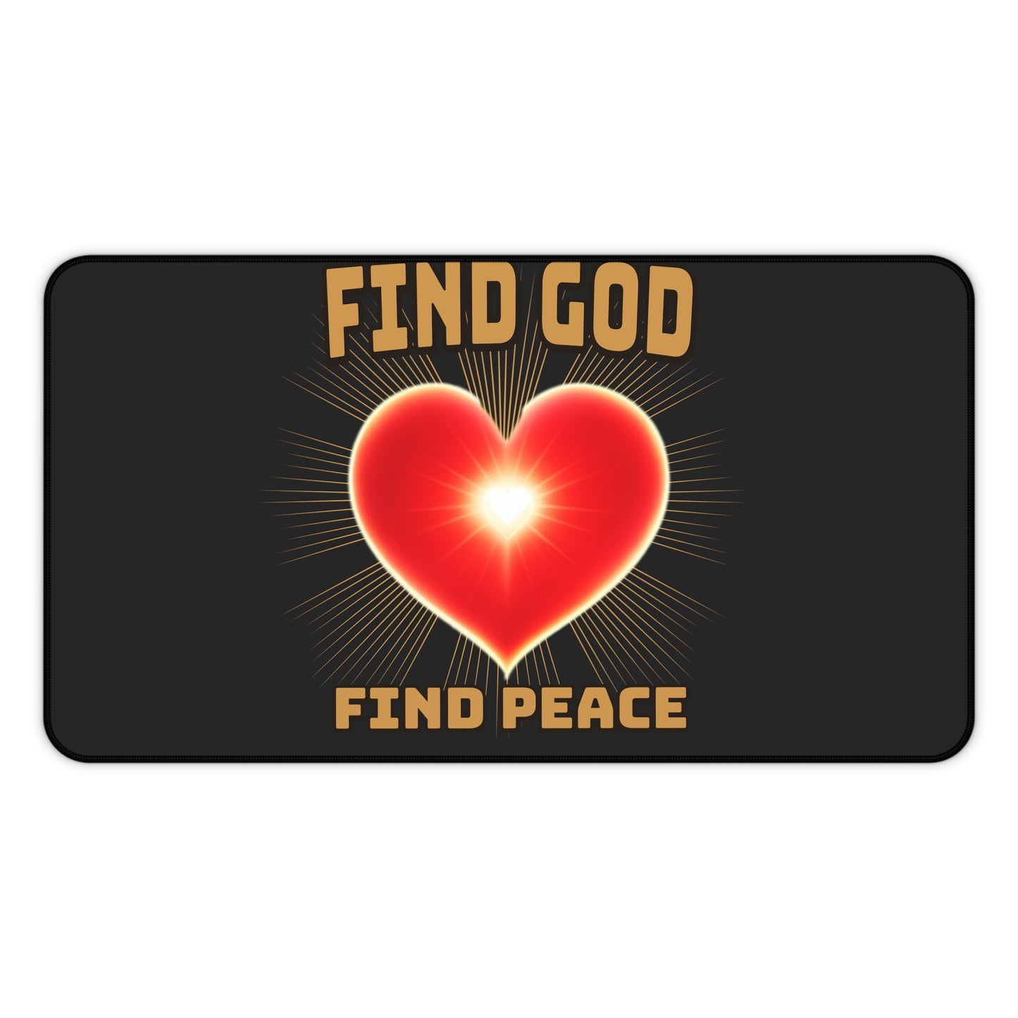 Find God-Find Peace, Faith-Based, Mouse Pad