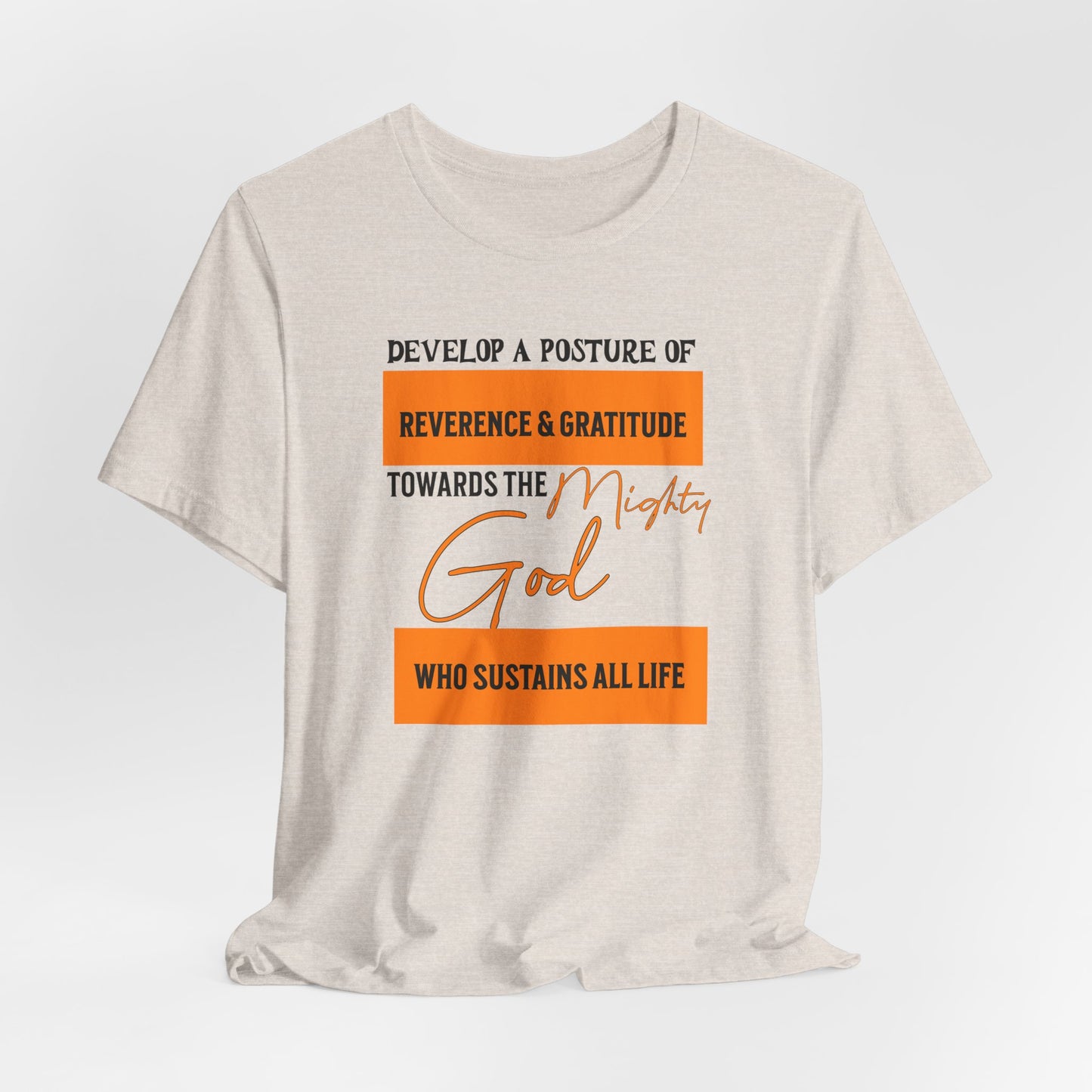 Develop a Posture for the Mighty God, Christian, Faith-Based, Repentance