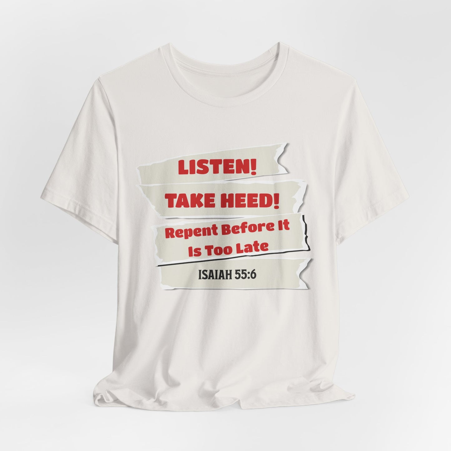 Listen-Take Heed, Christian, Faith-Based, Repentance