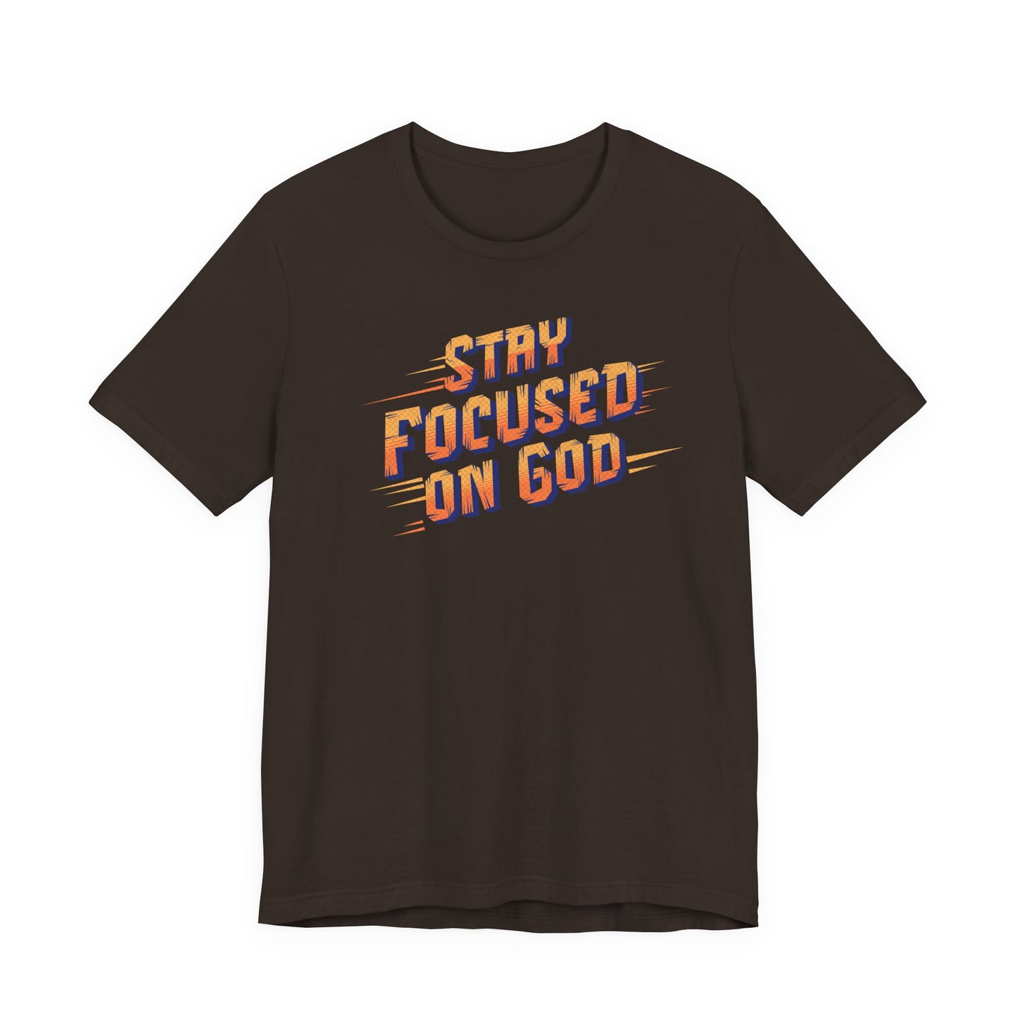 Stay Focused on God, Christian Faith Gift, Faith-Based, Motivational, Inspirational