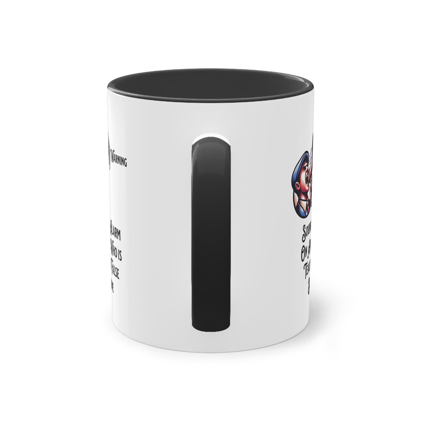 Sound the Alarm on False Doctrine, Christian Mug, Faith-Based