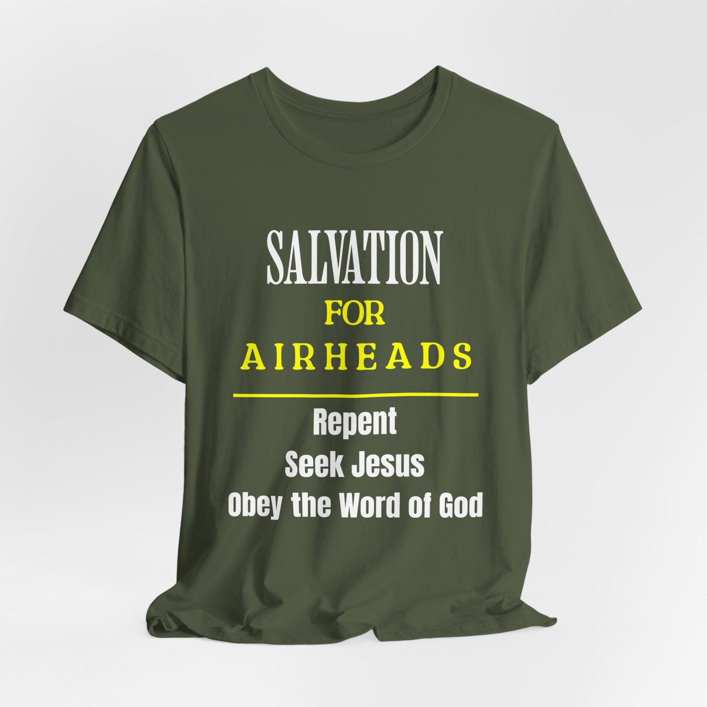 Salvation for Airheads, Christian, Faith-Based, Repentance