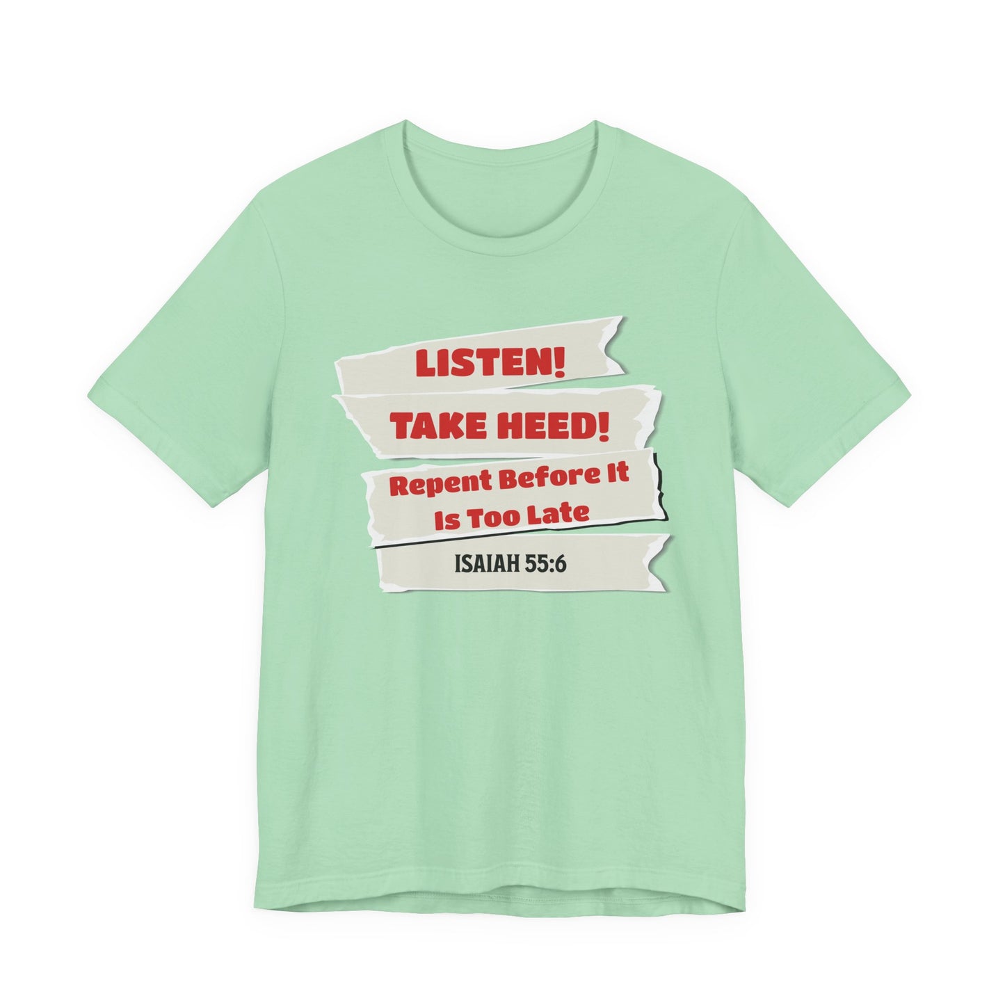 Listen-Take Heed, Christian, Faith-Based, Repentance
