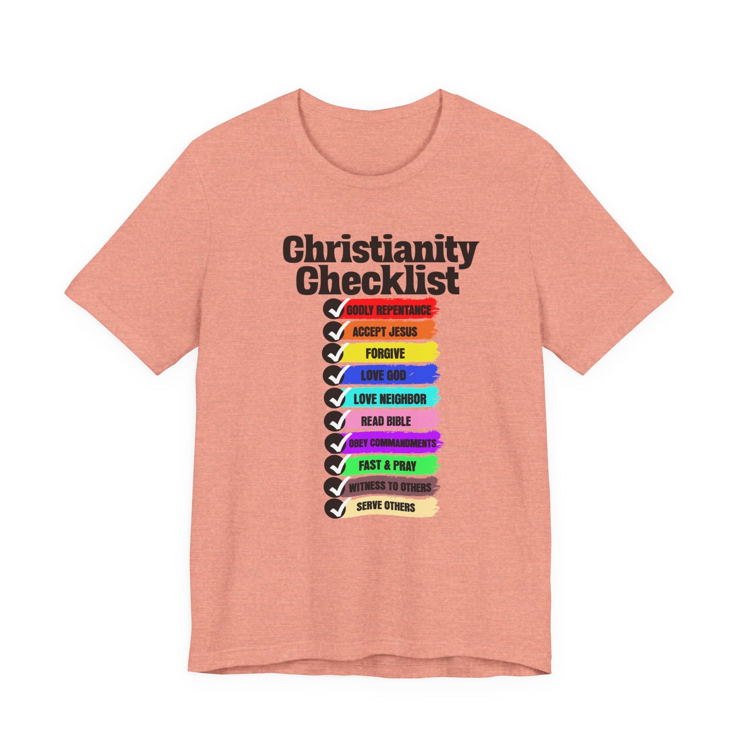 Christianity Checklist, Faith-Based, Repentance