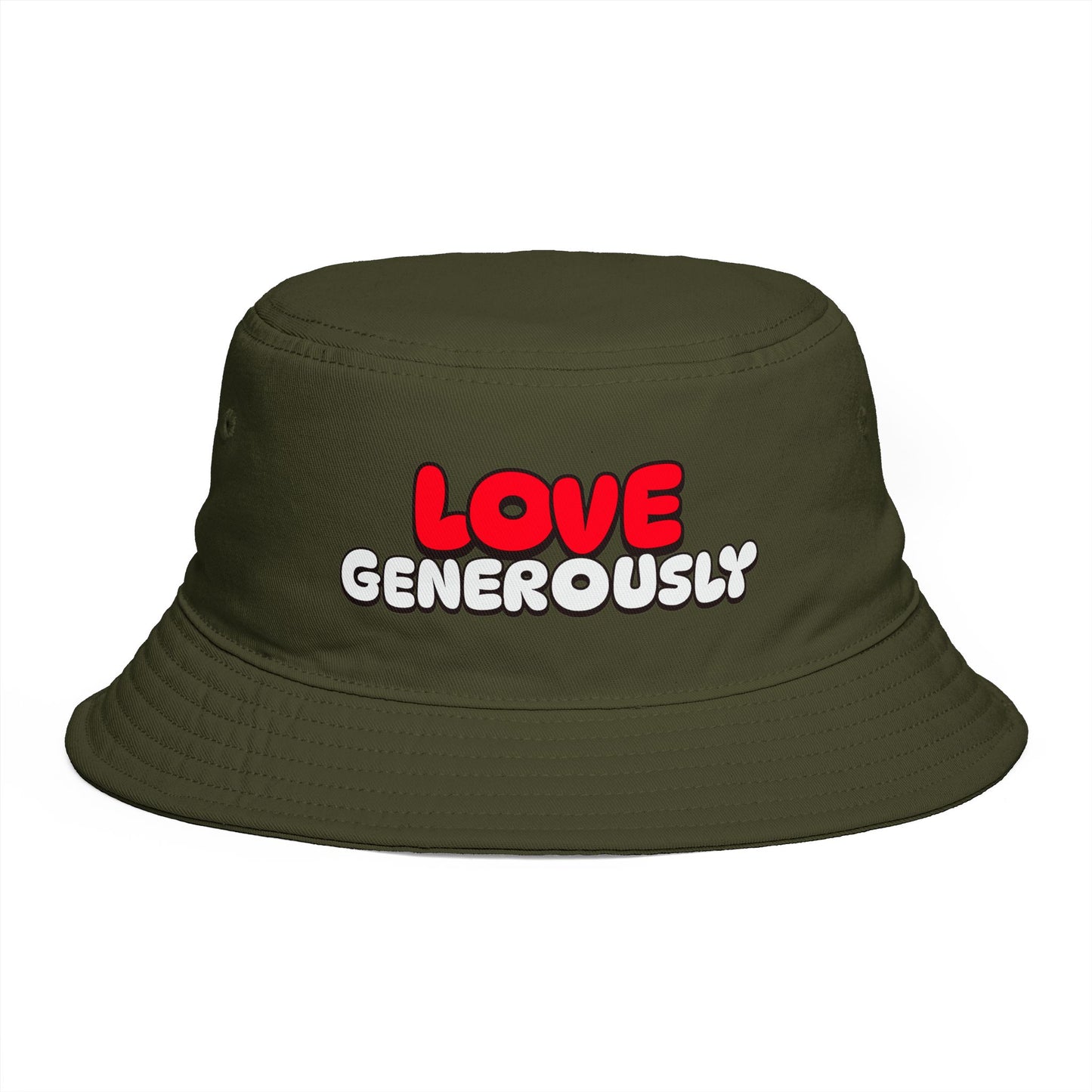 Bucket Hat, Love Generously, Faith-Based