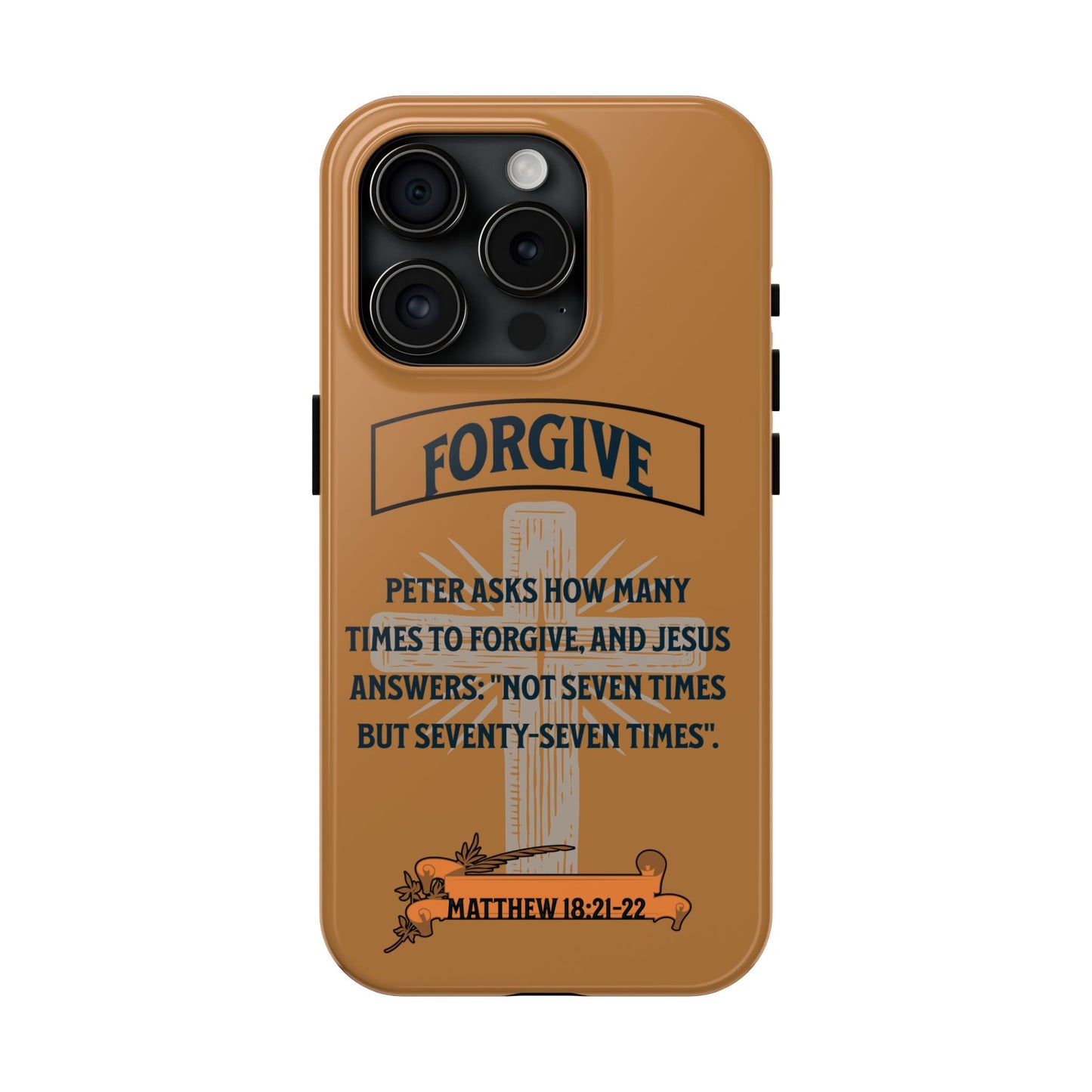 Forgive, Phone Case, Christian, Faith-Based
