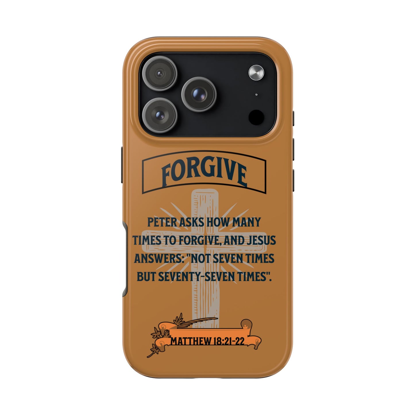 Forgive, Phone Case, Christian, Faith-Based