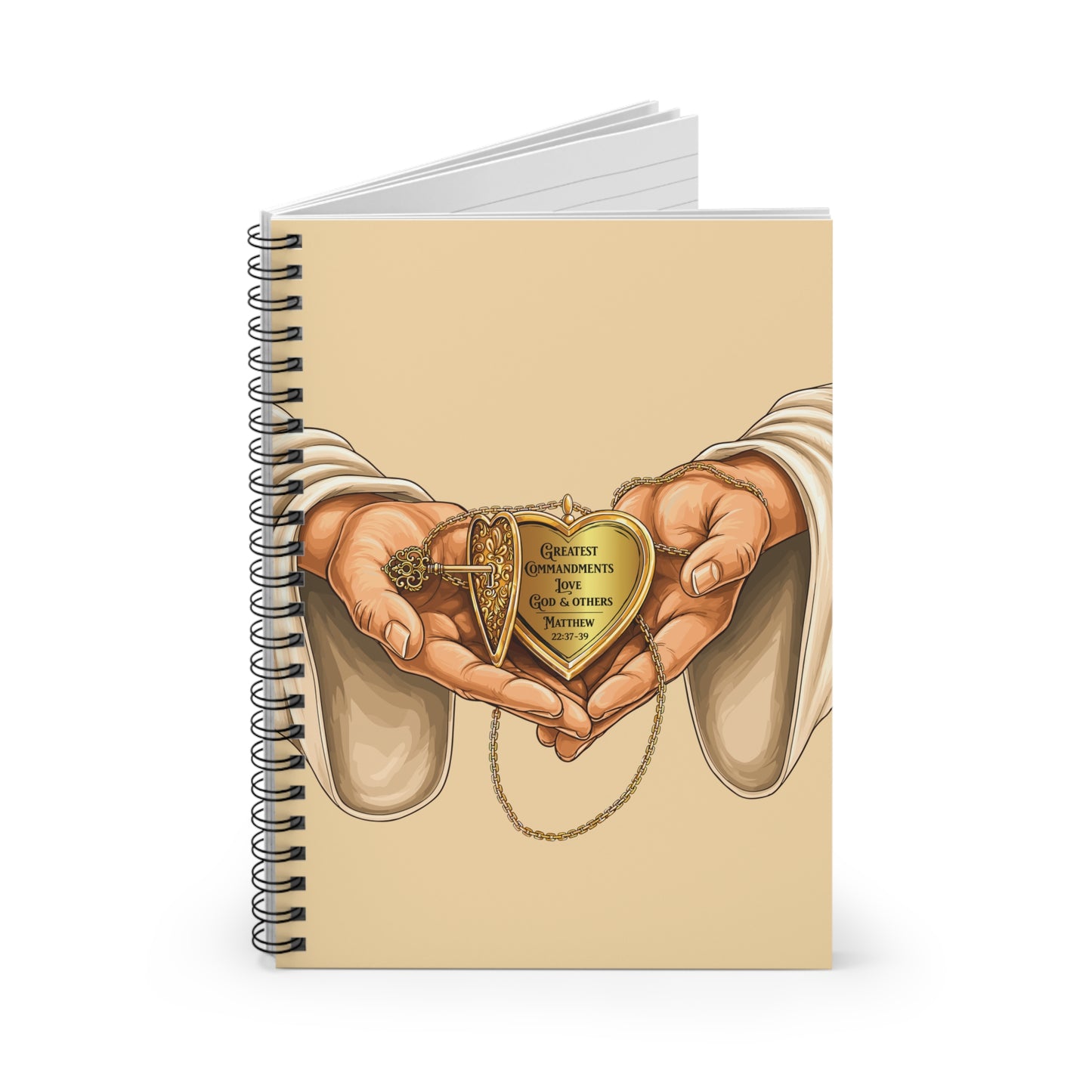Greatest Commandments-Love God & Others (Color), Faith-Based Christian, Journal