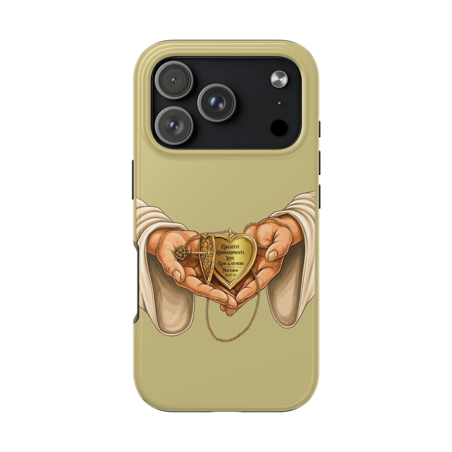 Greatest Commandments-Love God & Others, Phone Case, Christian, Faith-Based