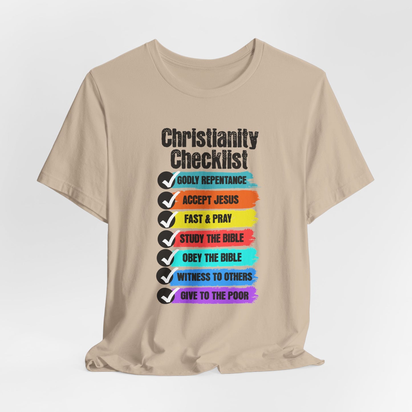 Christianity Checklist, Faith-Based, Repentance