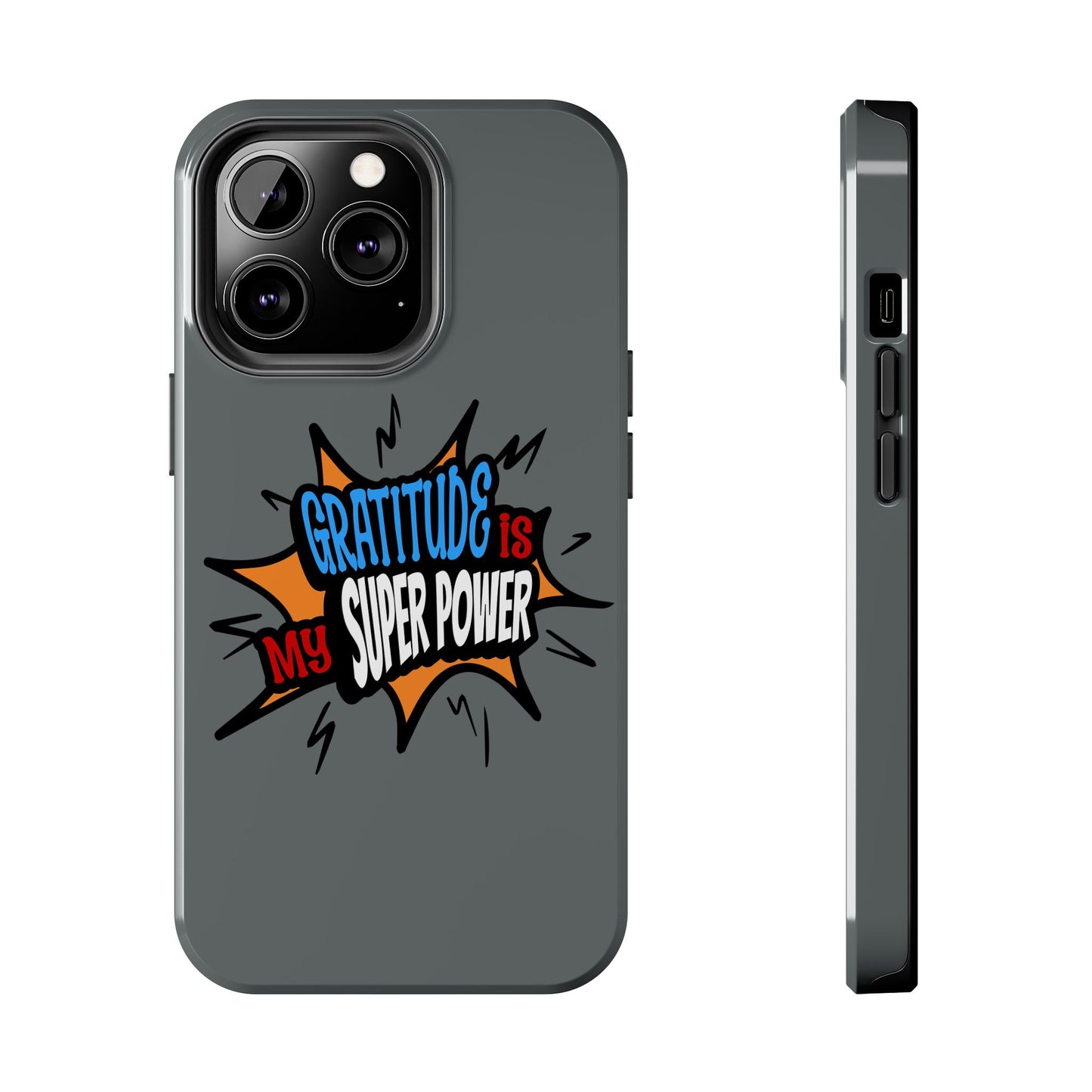 Gratitude is My Superpower, Phone Case, Christian, Faith-Based