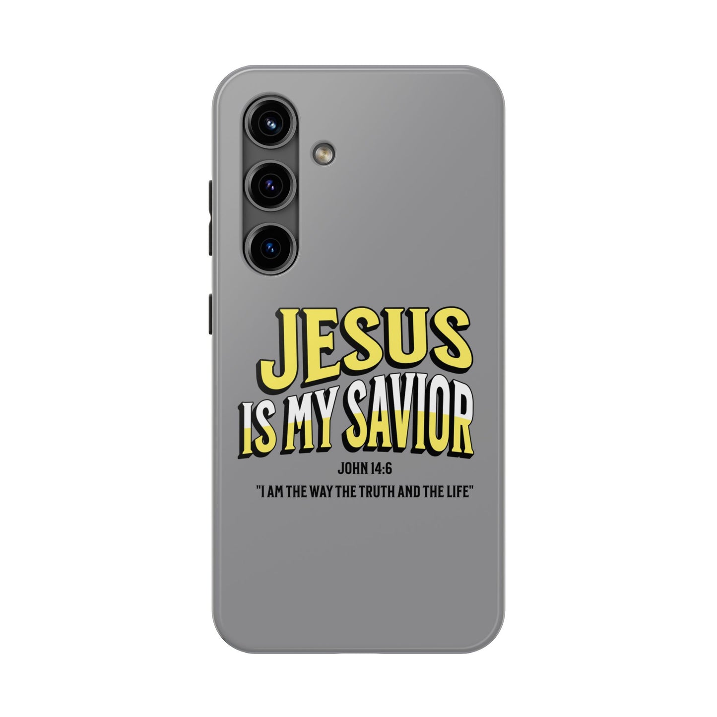 Jesus Is My Savior, Phone Case, Christian, Faith-Based