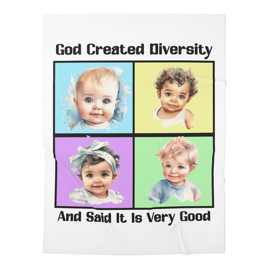 Baby Swaddle Blanket, Diversity, Faith-Based