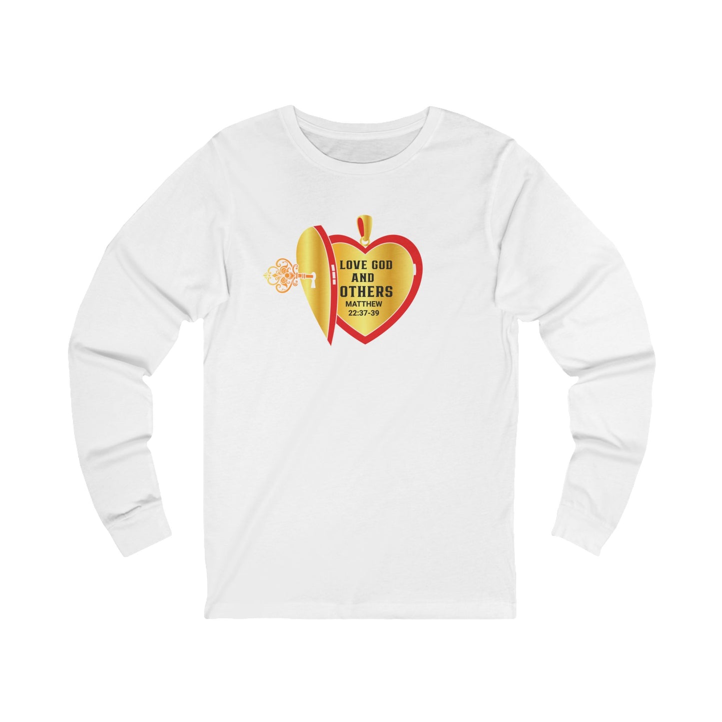 Love God & Others, Long Sleeve Tee — Faith-Based Christian Message Shirt
