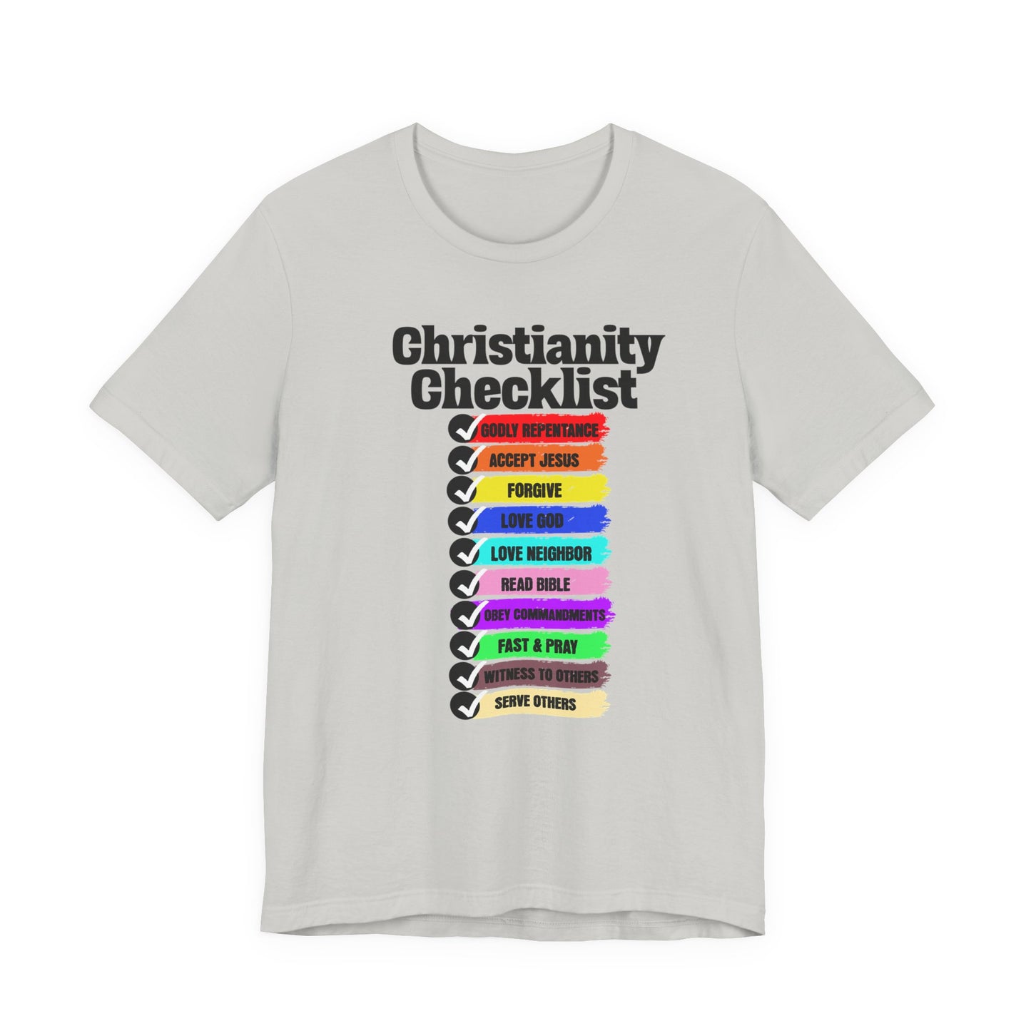 Christianity Checklist, Faith-Based, Repentance