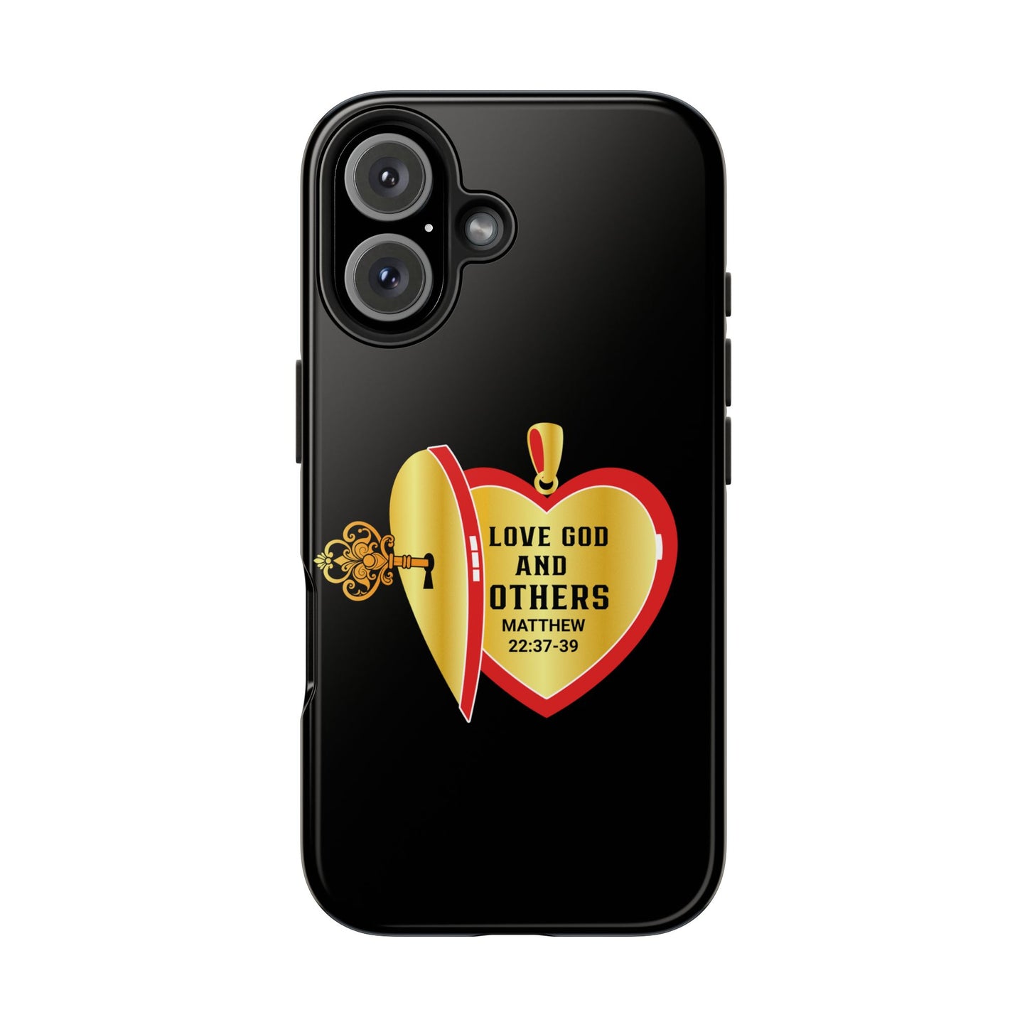 Love God & Others, Phone Case, Christian, Faith-Based