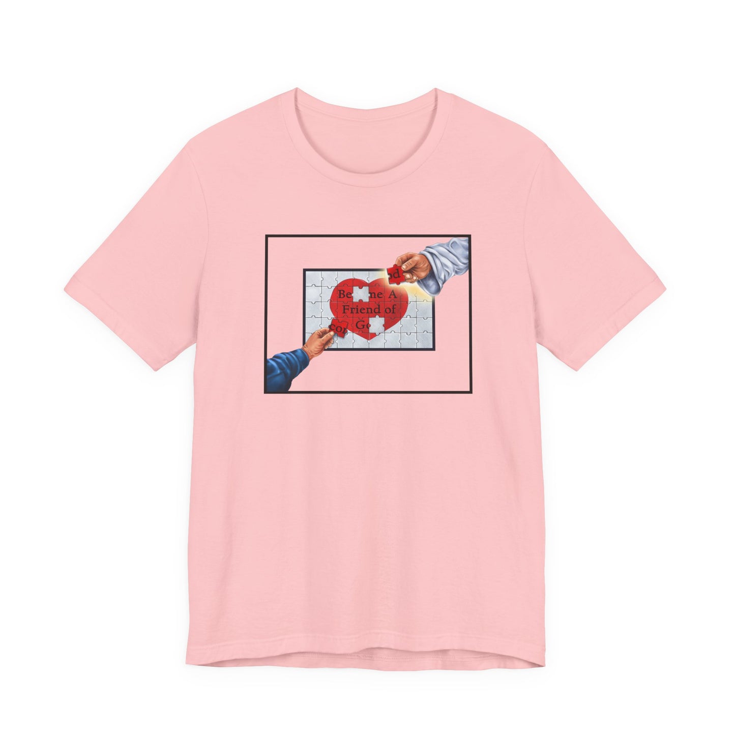 Become A Friend of God Puzzle Design (Mustard), Faith-Based, Christian