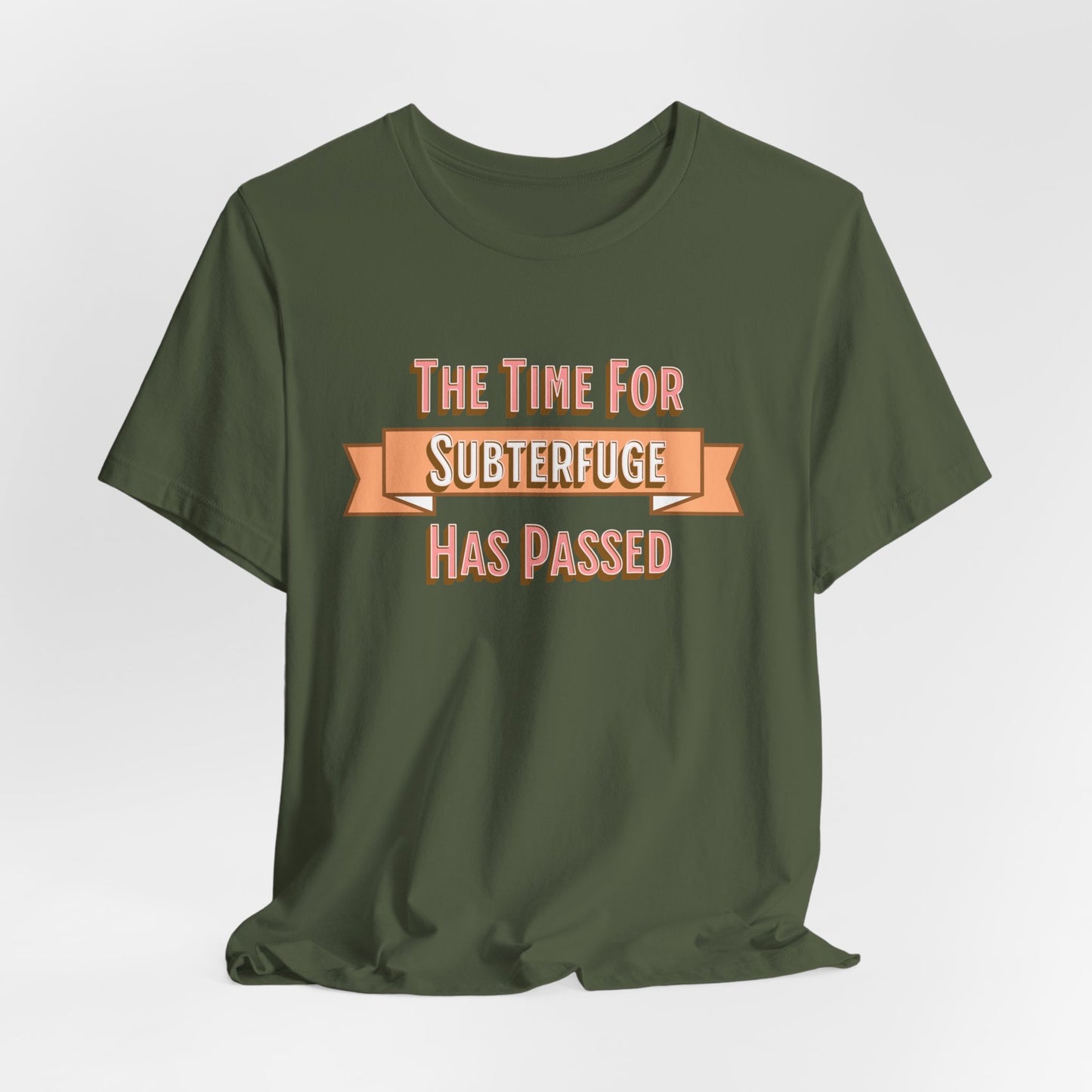 The Time For Subterfuge Has Passed, Christian, Faith-Based, Repentance