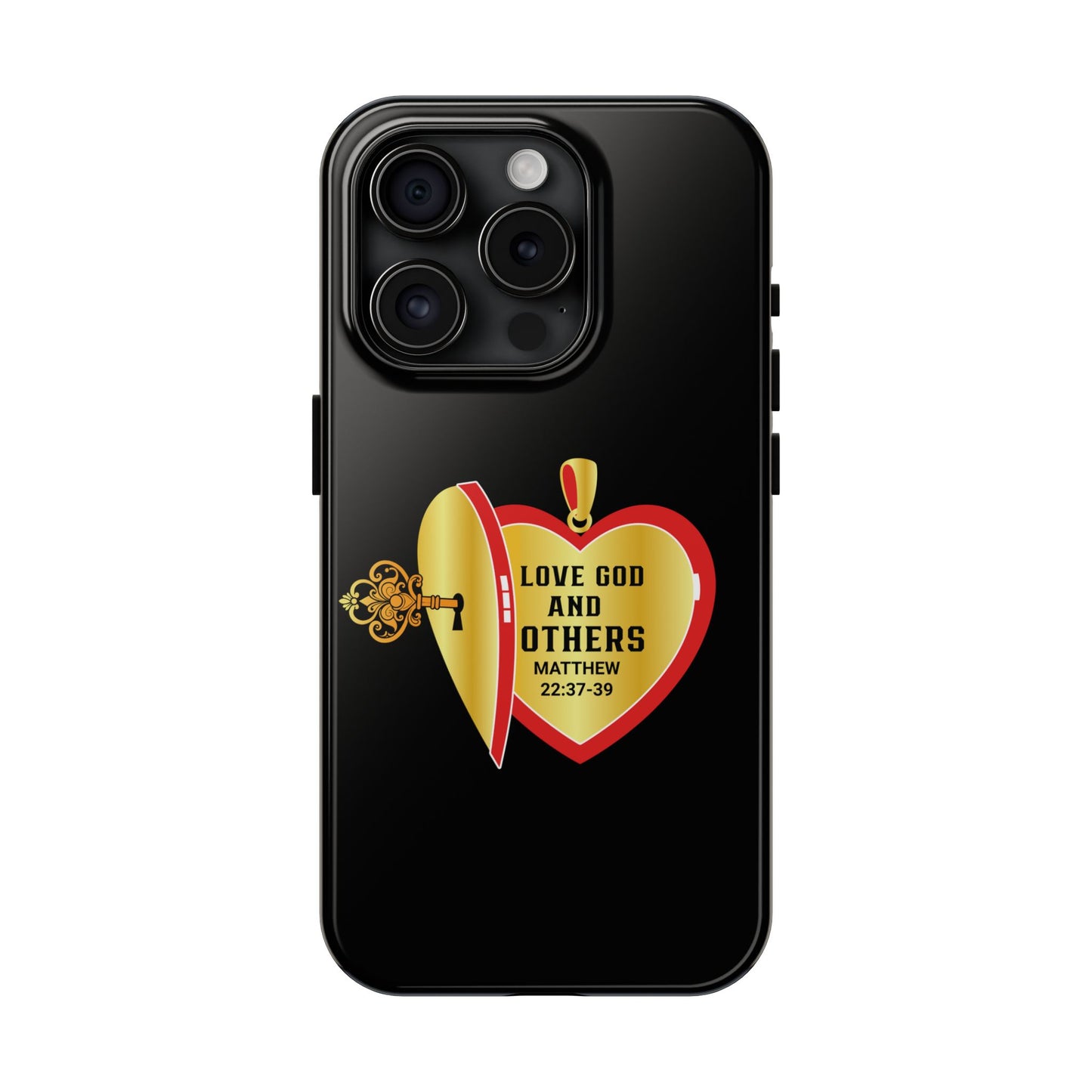 Love God & Others, Phone Case, Christian, Faith-Based