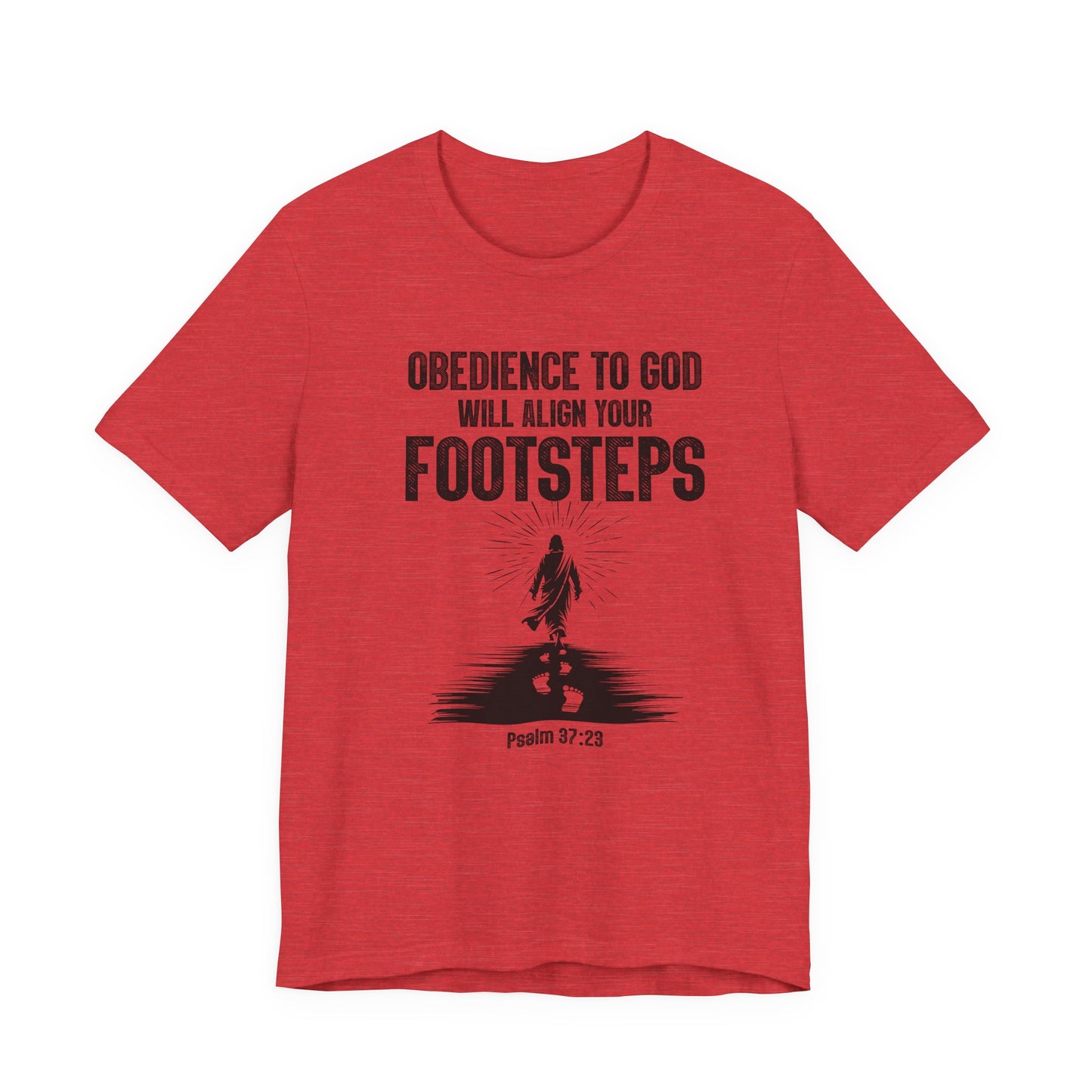 Obedience To God Will Align Footsteps, Faith-Based, Repentance