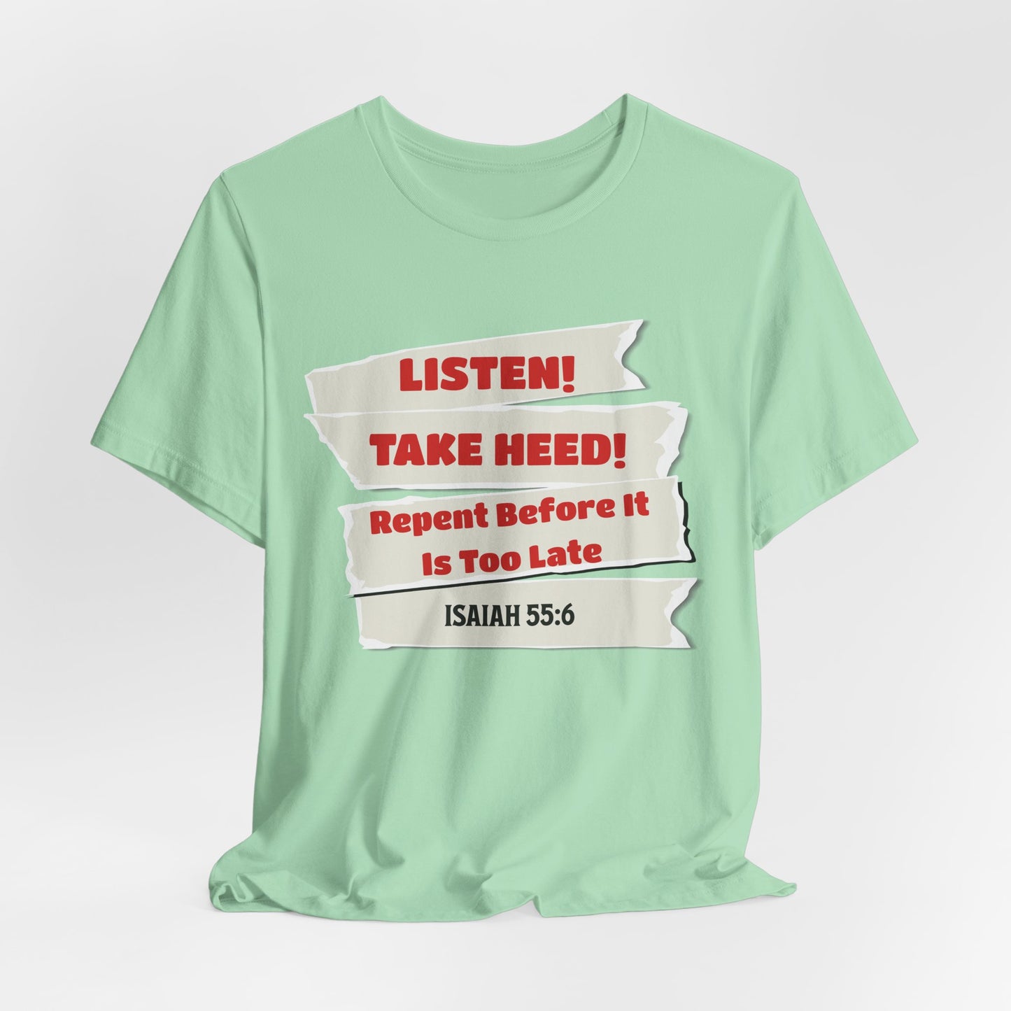 Listen-Take Heed, Christian, Faith-Based, Repentance