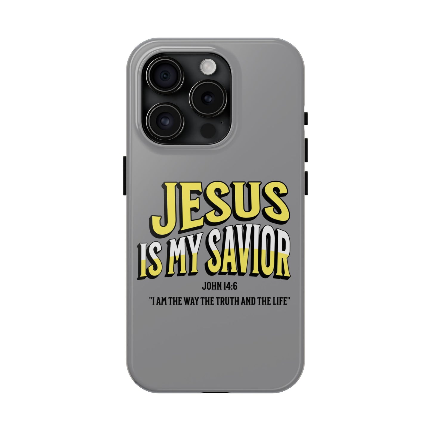 Jesus Is My Savior, Phone Case, Christian, Faith-Based