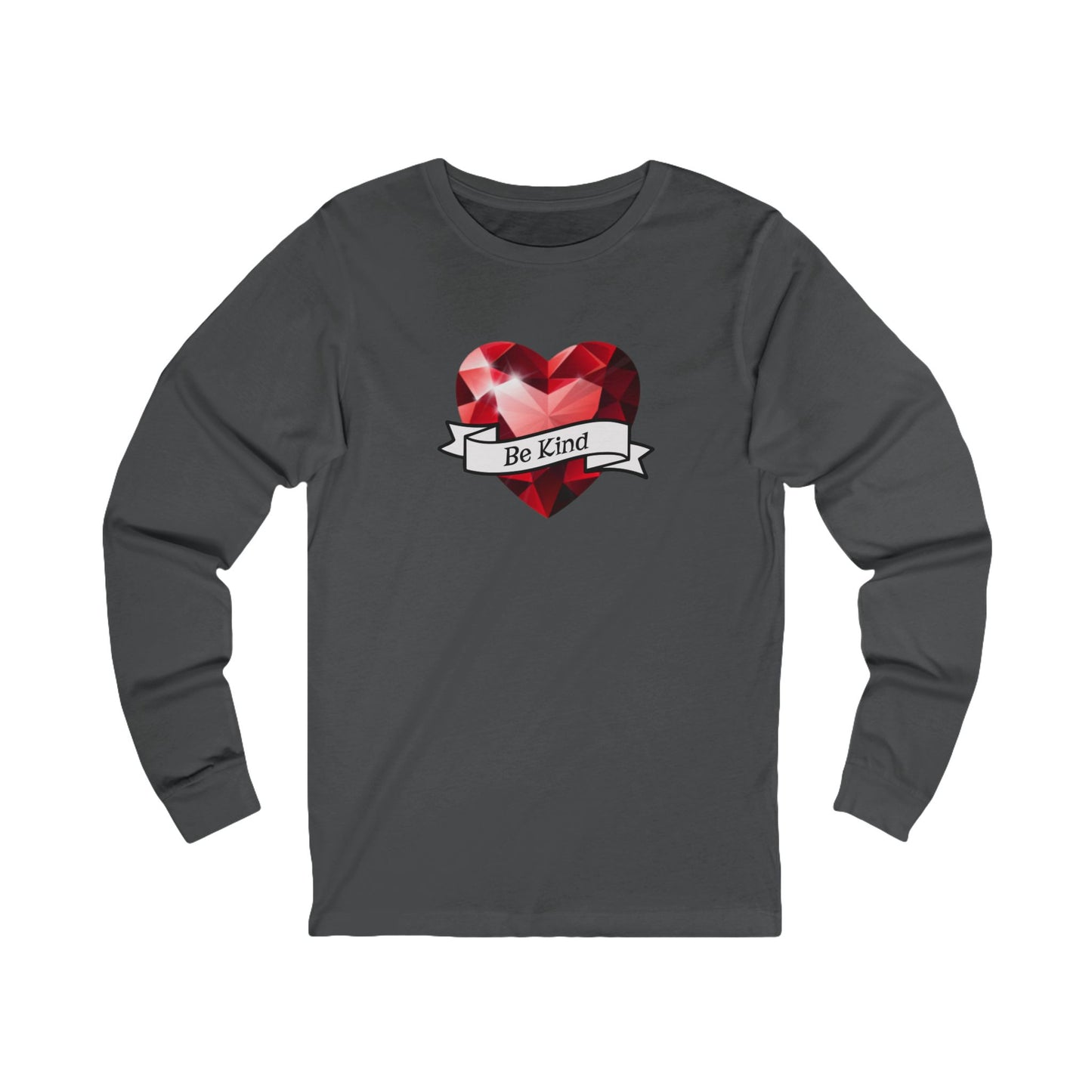 Be Kind, Long Sleeve Tee — Faith-Based Christian Message Shirt