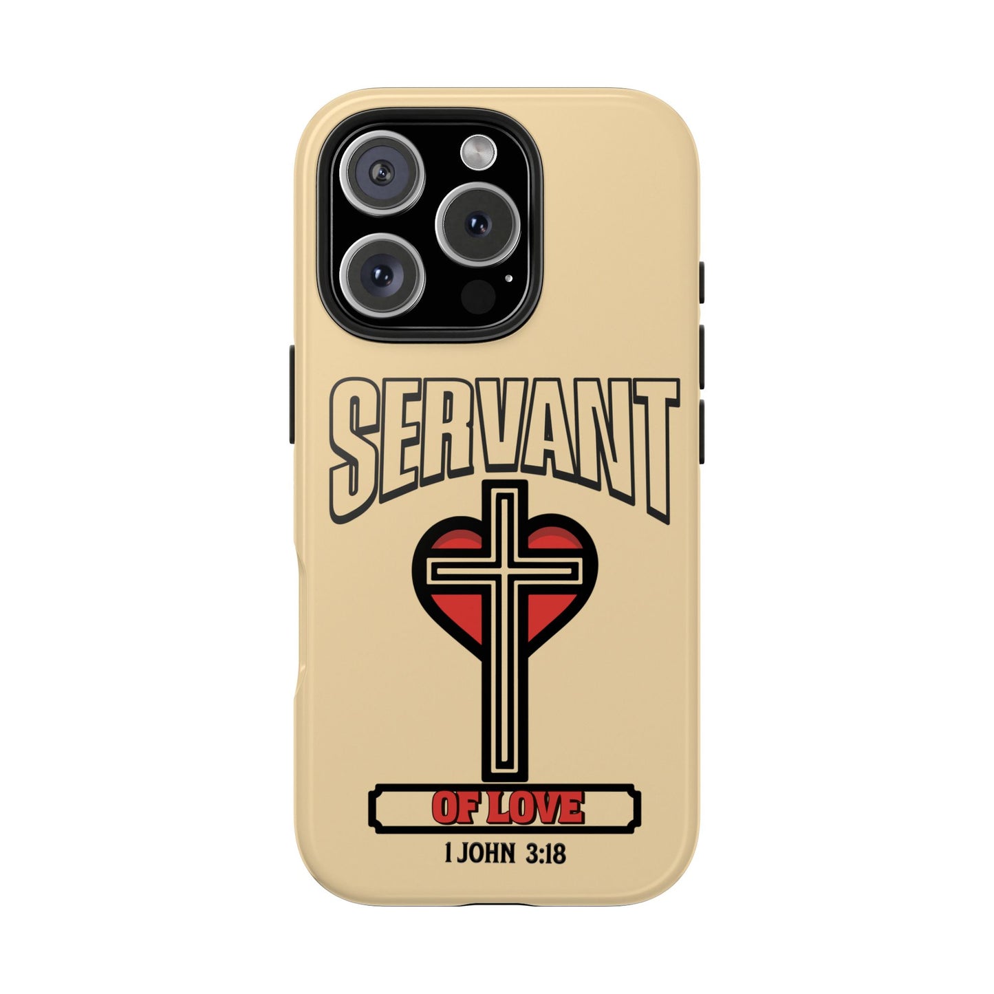 Servant of Love, Phone Case, Christian, Faith-Based