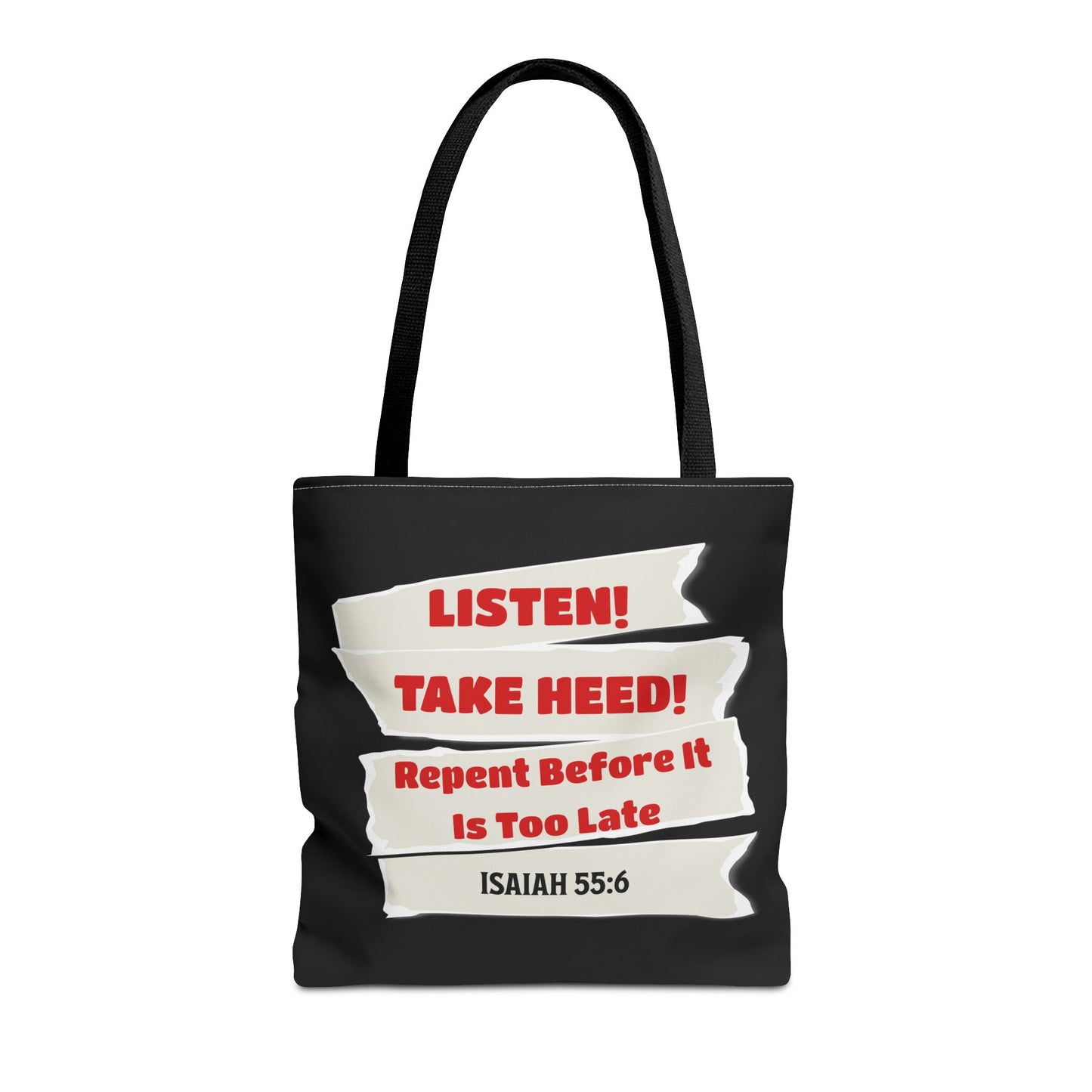 Listen-Take Heed-Repent, Inspirational Christian Gift, Bible Faith