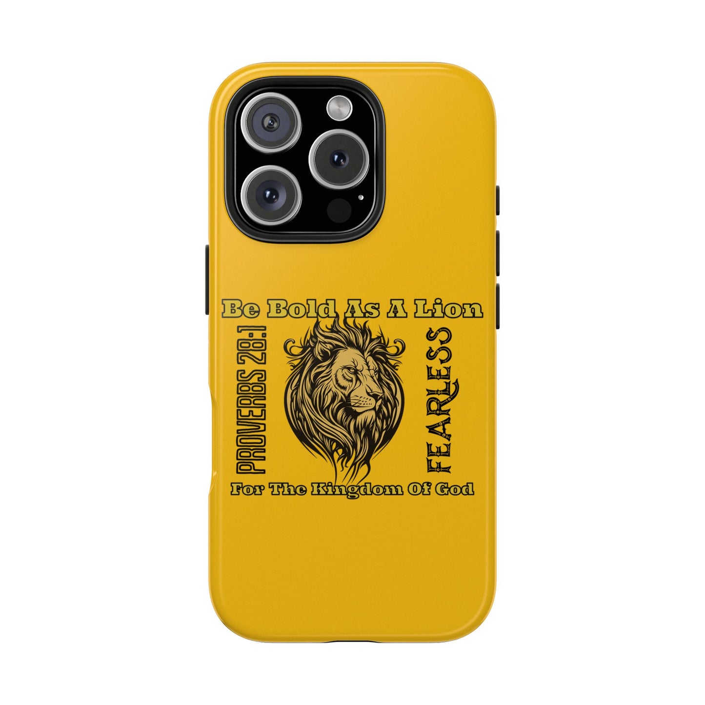 Be Bold For the Kingdom of God, Phone Case, Christian, Faith-Based