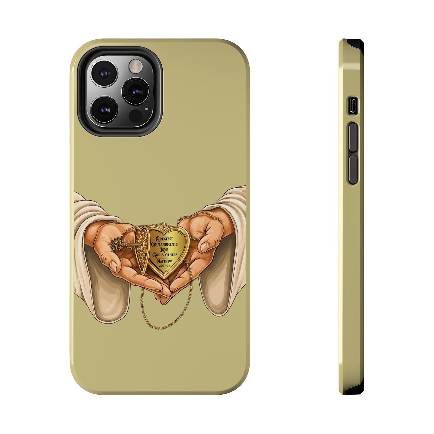 Greatest Commandments-Love God & Others, Phone Case, Christian, Faith-Based