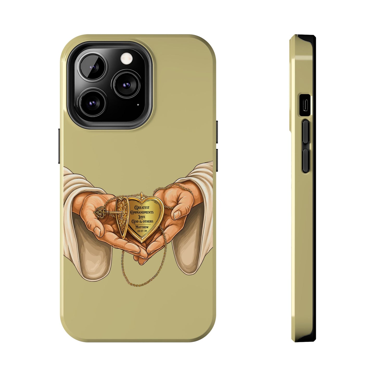 Greatest Commandments-Love God & Others, Phone Case, Christian, Faith-Based