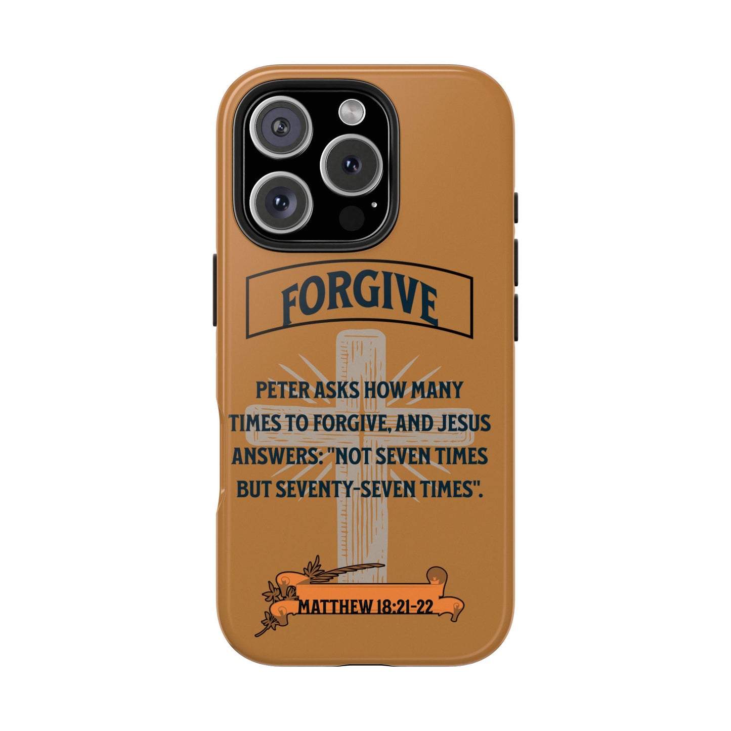 Forgive, Phone Case, Christian, Faith-Based