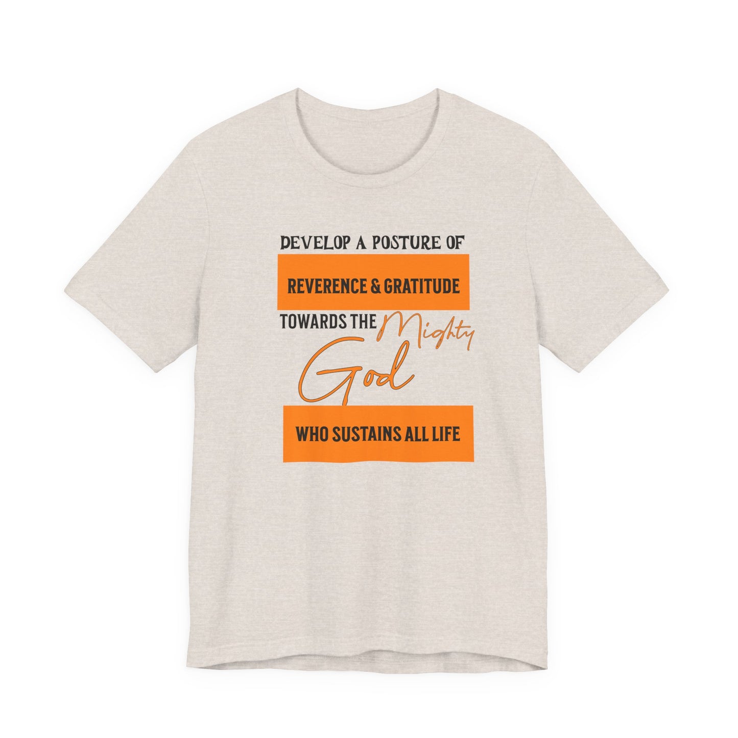 Develop a Posture for the Mighty God, Christian, Faith-Based, Repentance