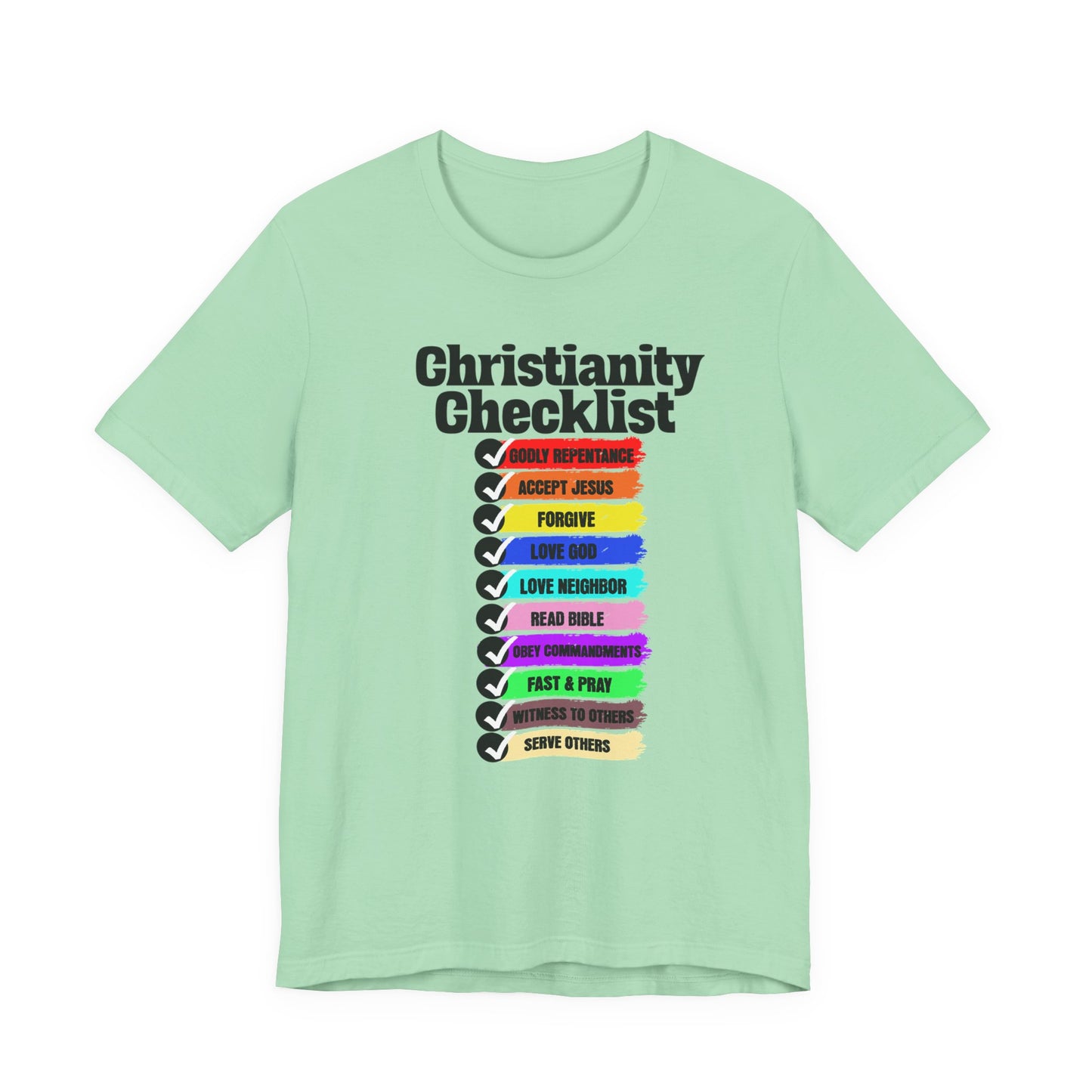 Christianity Checklist, Faith-Based, Repentance