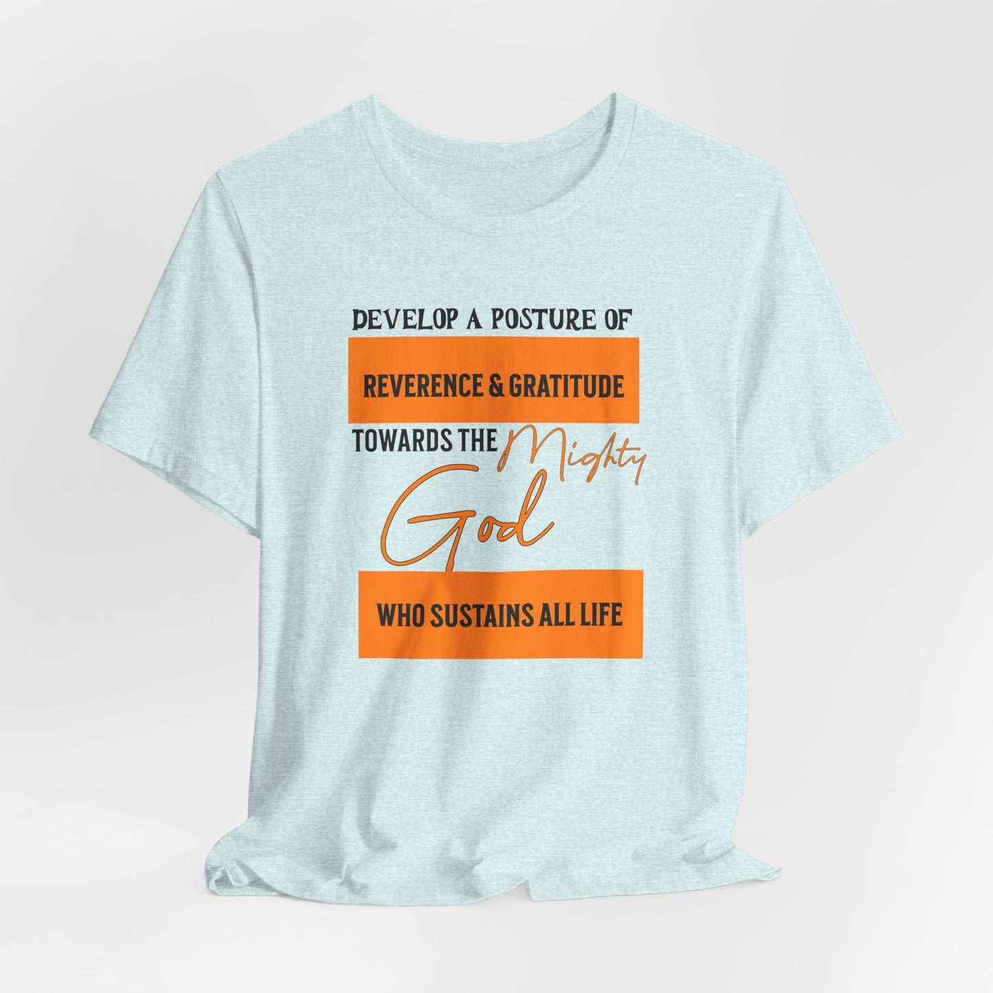Develop a Posture for the Mighty God, Christian, Faith-Based, Repentance