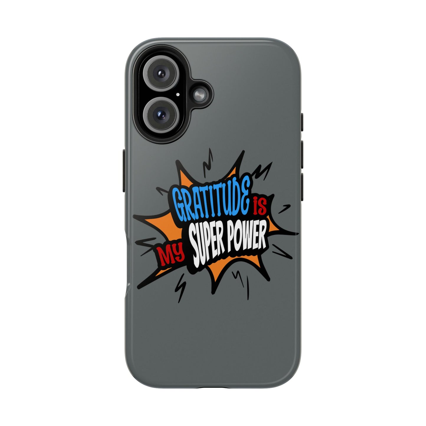 Gratitude is My Superpower, Phone Case, Christian, Faith-Based
