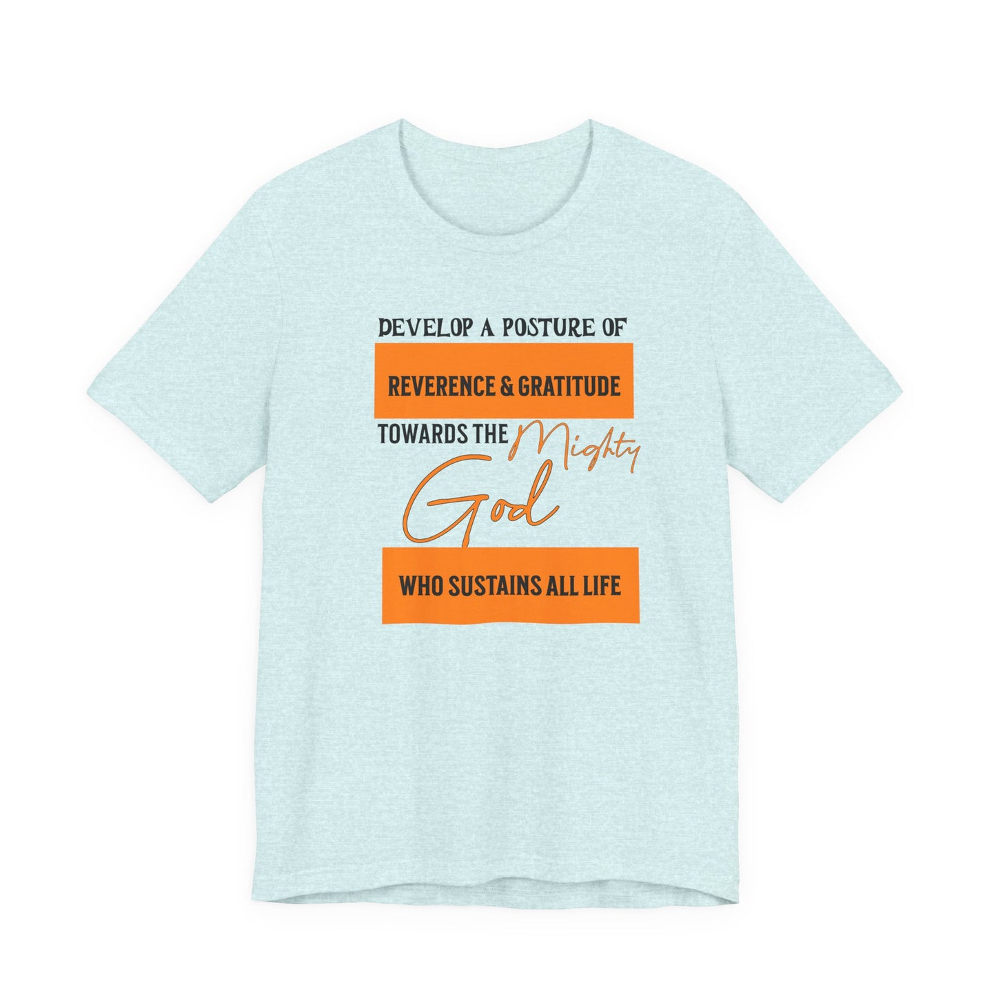 Develop a Posture for the Mighty God, Christian, Faith-Based, Repentance