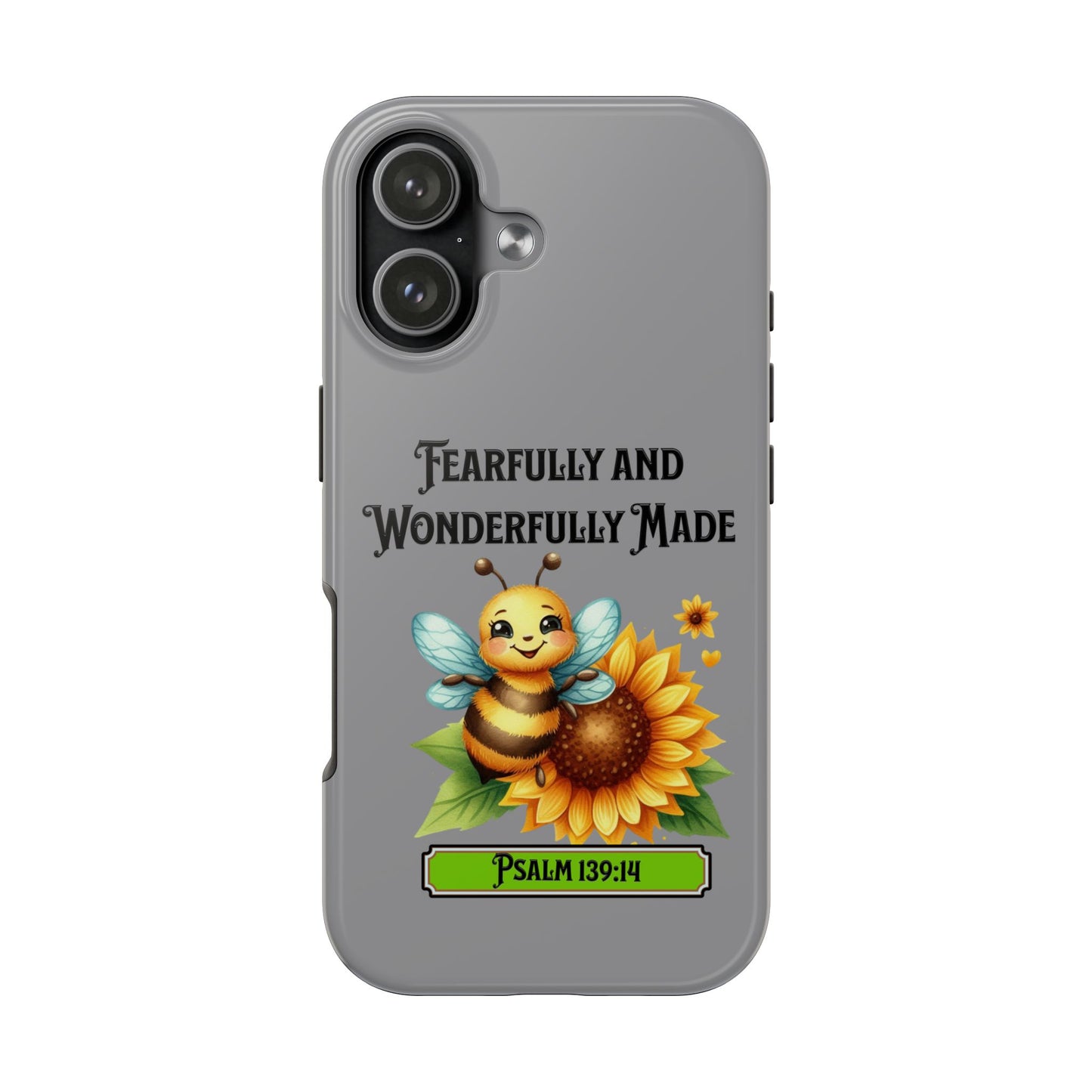 Fearfully and Wonderfully Made, Phone Case, Christian, Faith-Based