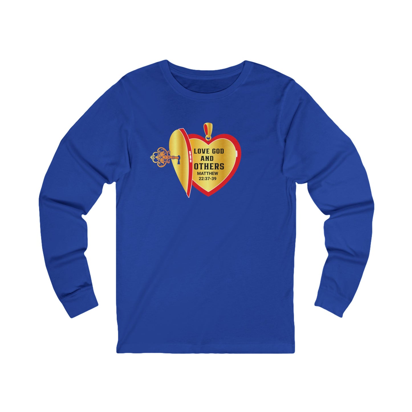 Love God & Others, Long Sleeve Tee — Faith-Based Christian Message Shirt