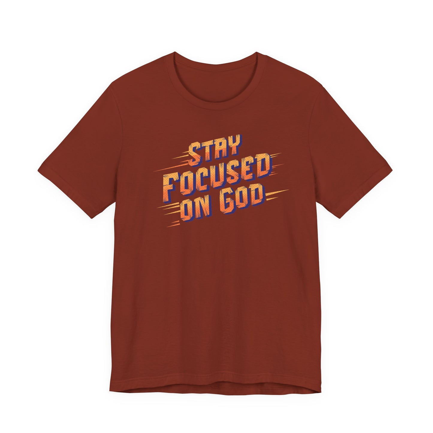 Stay Focused on God, Christian Faith Gift, Faith-Based, Motivational, Inspirational